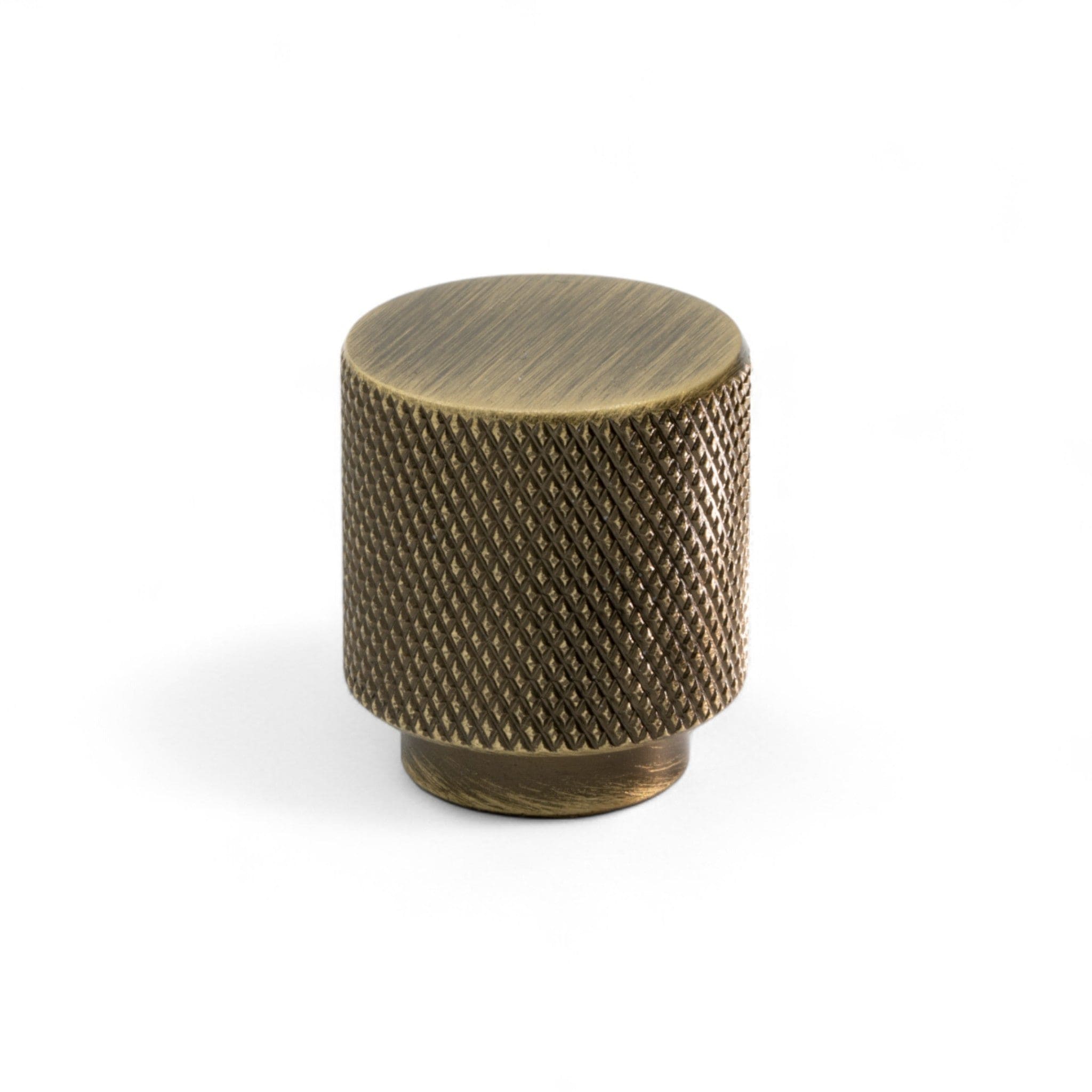 Helix Cross | Knop i Antik Bronze Ø 26 mm x D 30 mm Beslag Design 309030-11 FINICC