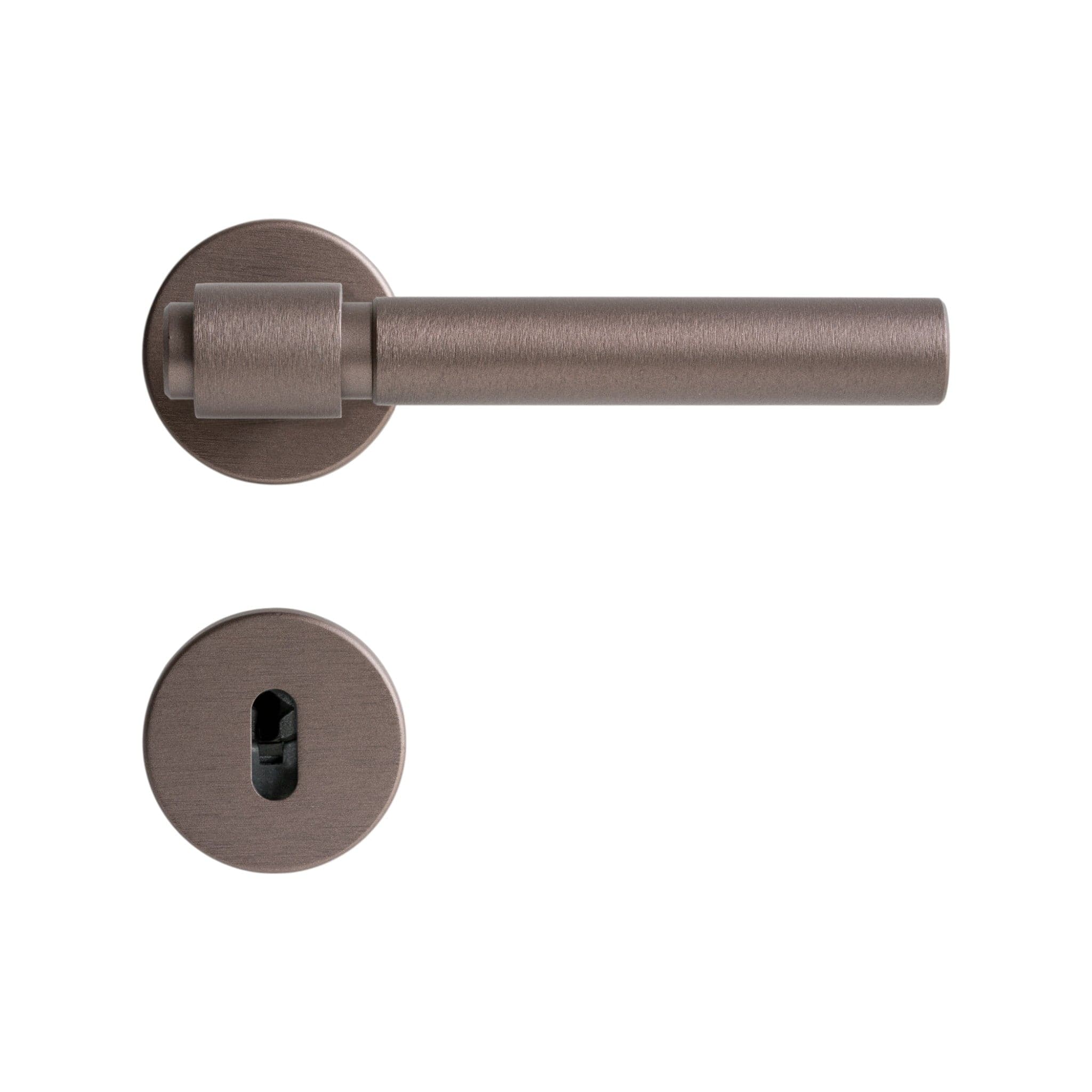 Helix Plain | Dørhåndtag i Dark Bronze L 150 mm (C/C 30 mm) Beslag Design 752017-41 FINICC