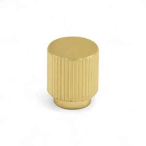 Helix Stripe | Knop i Børstet Messing