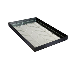 Herringbone | Bakke - Klar - 20,5X31 Cm