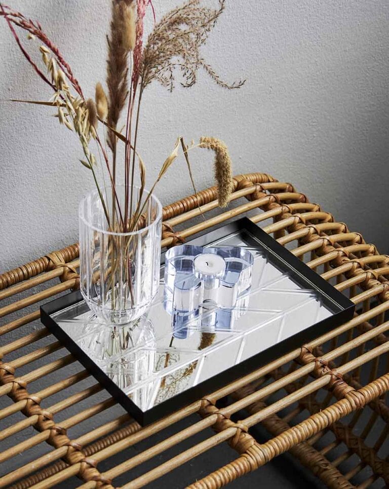Herringbone | Bakke - Klar - 20,5X31 Cm L 31 cm x B 20,5 cm MOUD Home MH-211141 FINICC