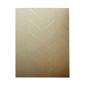 Herringbone | Spejl 50X70 Cm - Bronze