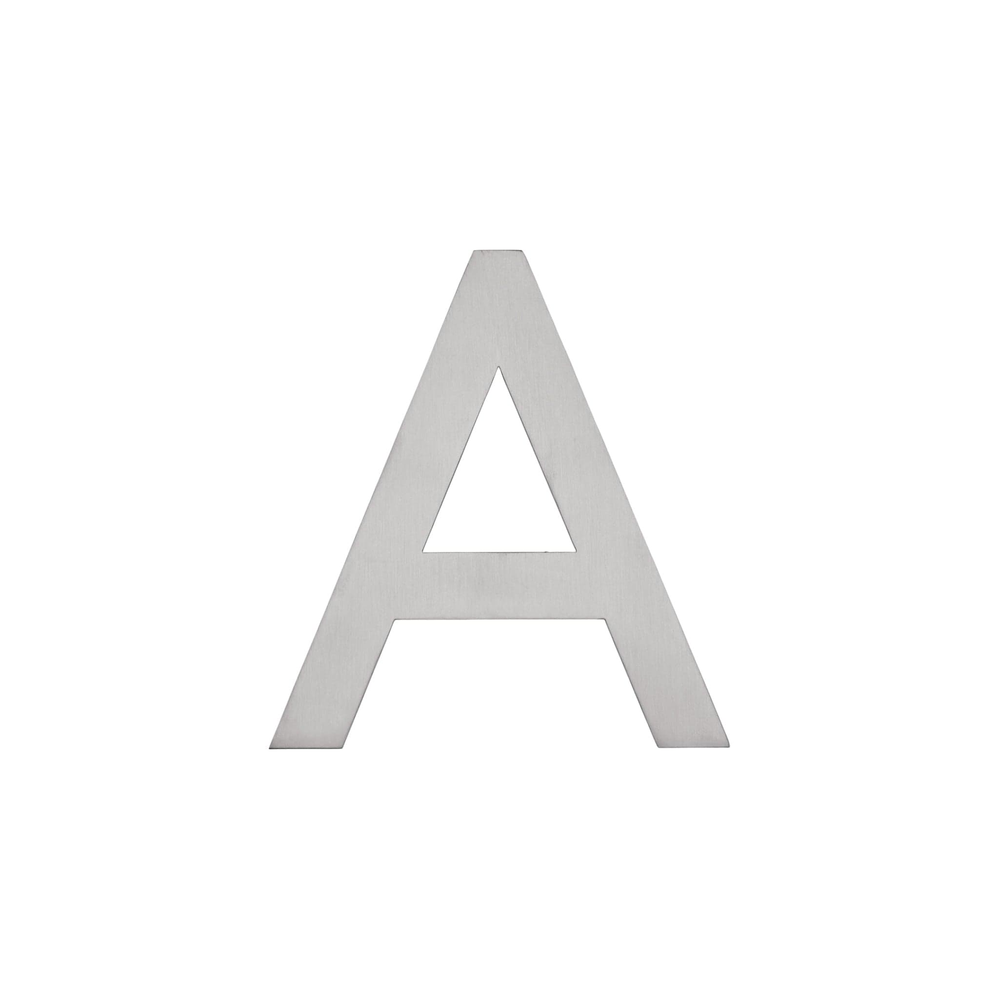 Home | Husnumre og Husbogstaver i Rustfrit Stål Bogstav A Habo HB-30750 FINICC