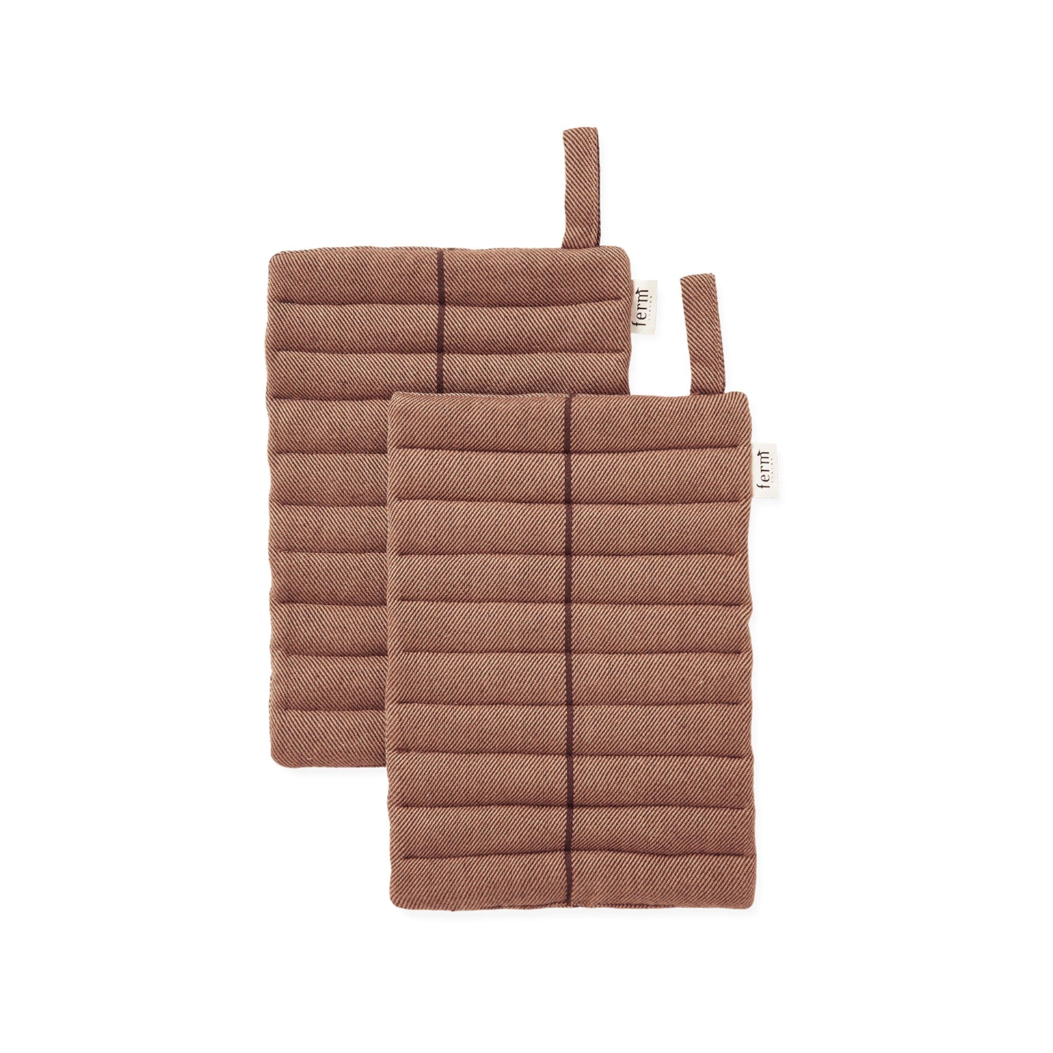 Ito - Set of 2 | Grydelapper i Hazel L 24 mm x B 16 mm Ferm Living FL-1104270142 FINICC