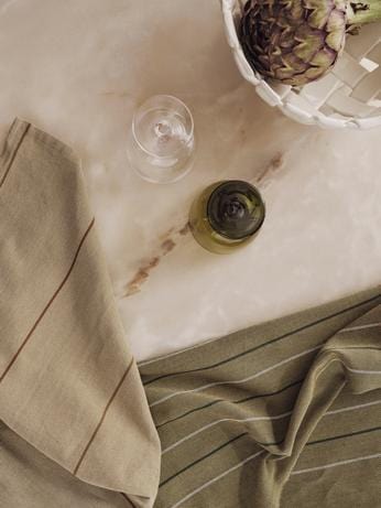 Ito - Set of 2 | Viskestykker i Seaweed/Flax L 70 cm x B 50 cm ferm LIVING FL-1104270141 FINICC