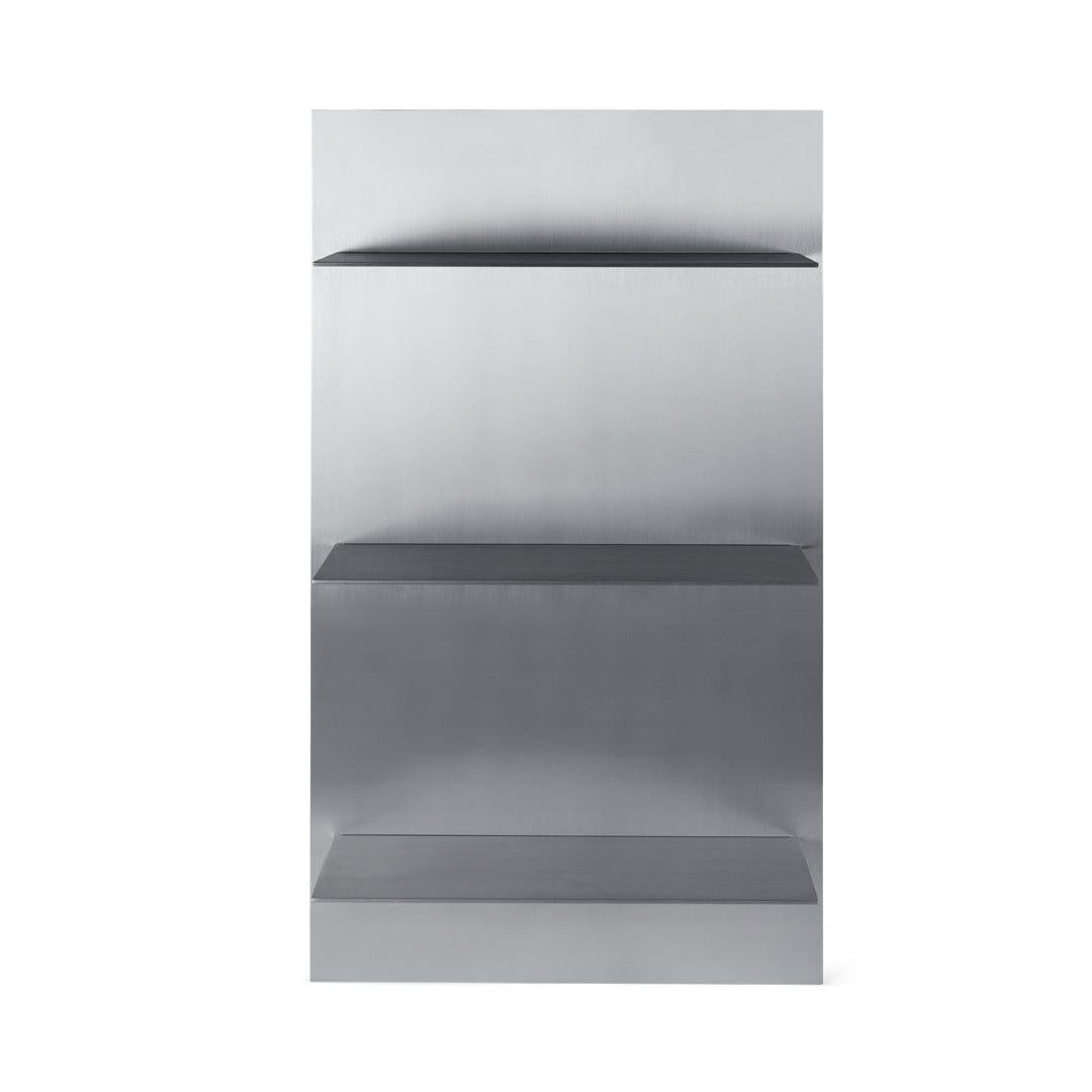 Lager Wall Shelf - Triple - Aluminium ferm LIVING FL-1104268831 FINICC