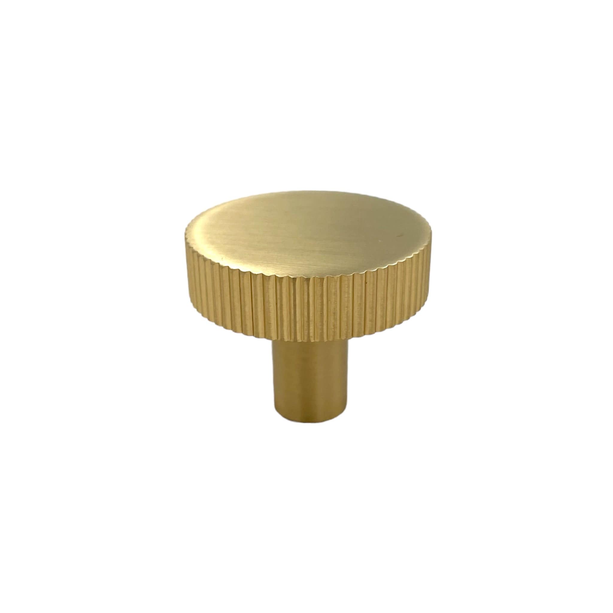 Langelinie | Knop i Børstet Messing med lak Ø 30 mm x D 25 mm Copenhagen Home Design FINICC