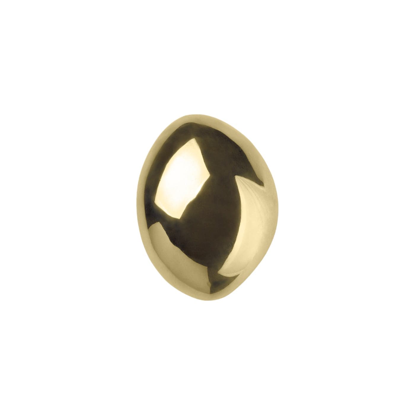 Lemon | Knop/Knage i Blank Messing Uden lak L 50 mm x B 70 mm ferm LIVING FINICC