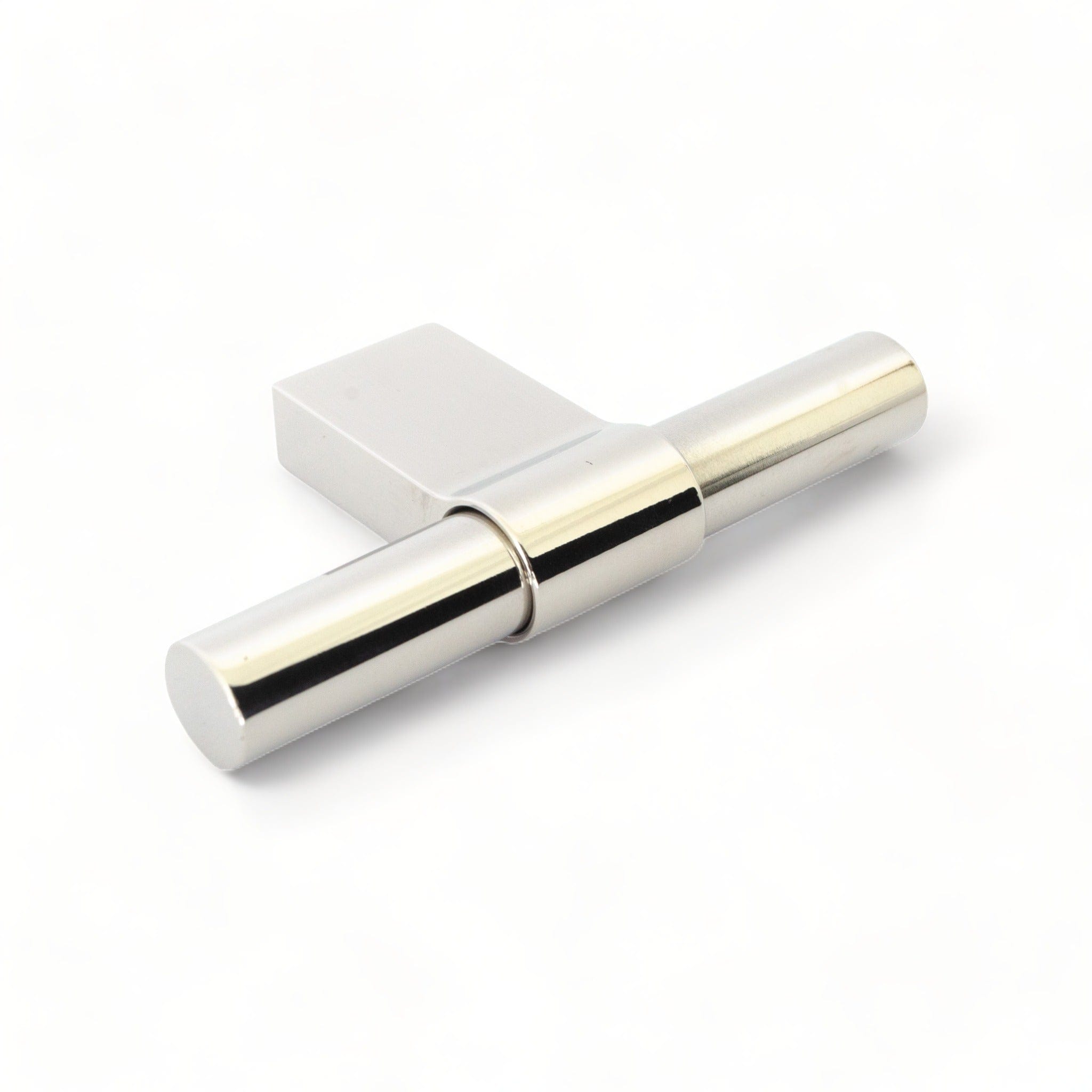 Line Big T-Bar | Greb/Knop i Poleret Rustfrit Stål L 80 mm (C/C 12 mm) BB Sweden FINICC