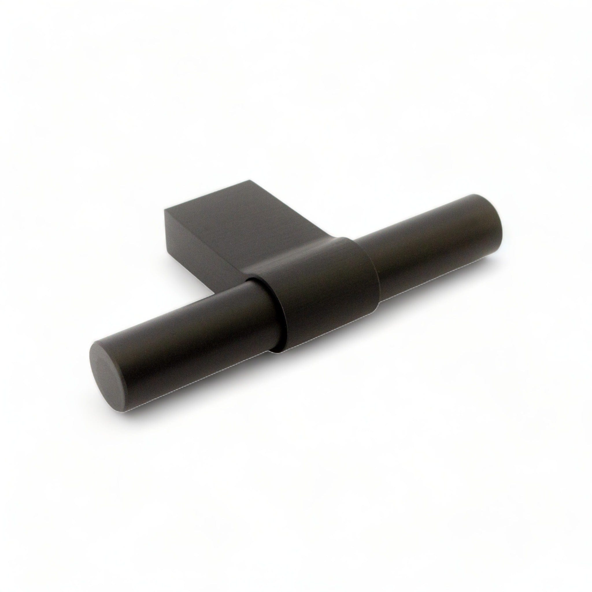 Line Big T-Bar | Greb/Knop i Sort L 80 mm (C/C 12 mm) BB Sweden FINICC
