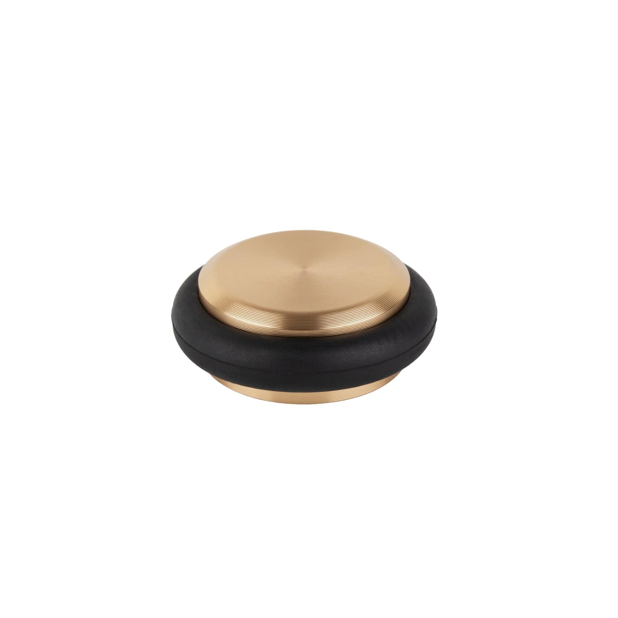 Low | Dørstopper i Børstet Cava Messing Ø 48 mm x H 17 mm Viefe FINICC