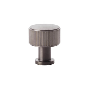 Lucia Reeded | Knop i Dark Bronze