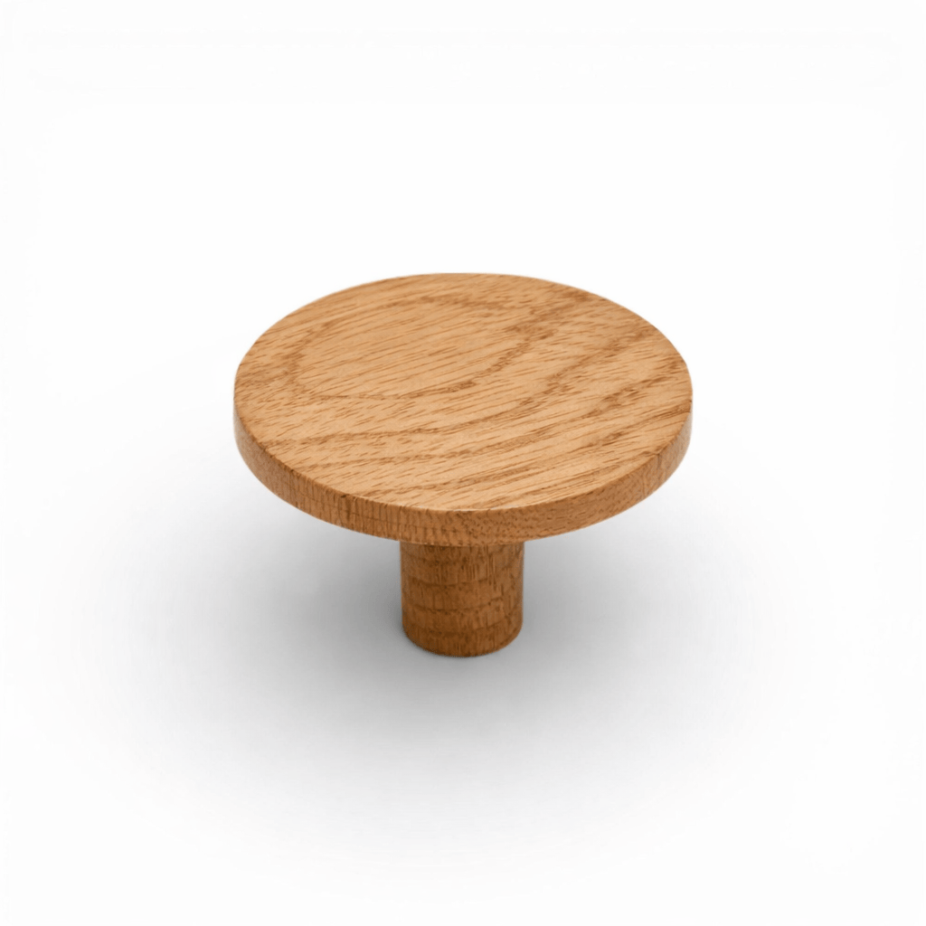 Lunar | Knop i Lakeret Eg Ø 45 mm x D 32 mm METAKOR MK-24.3673.83 FINICC