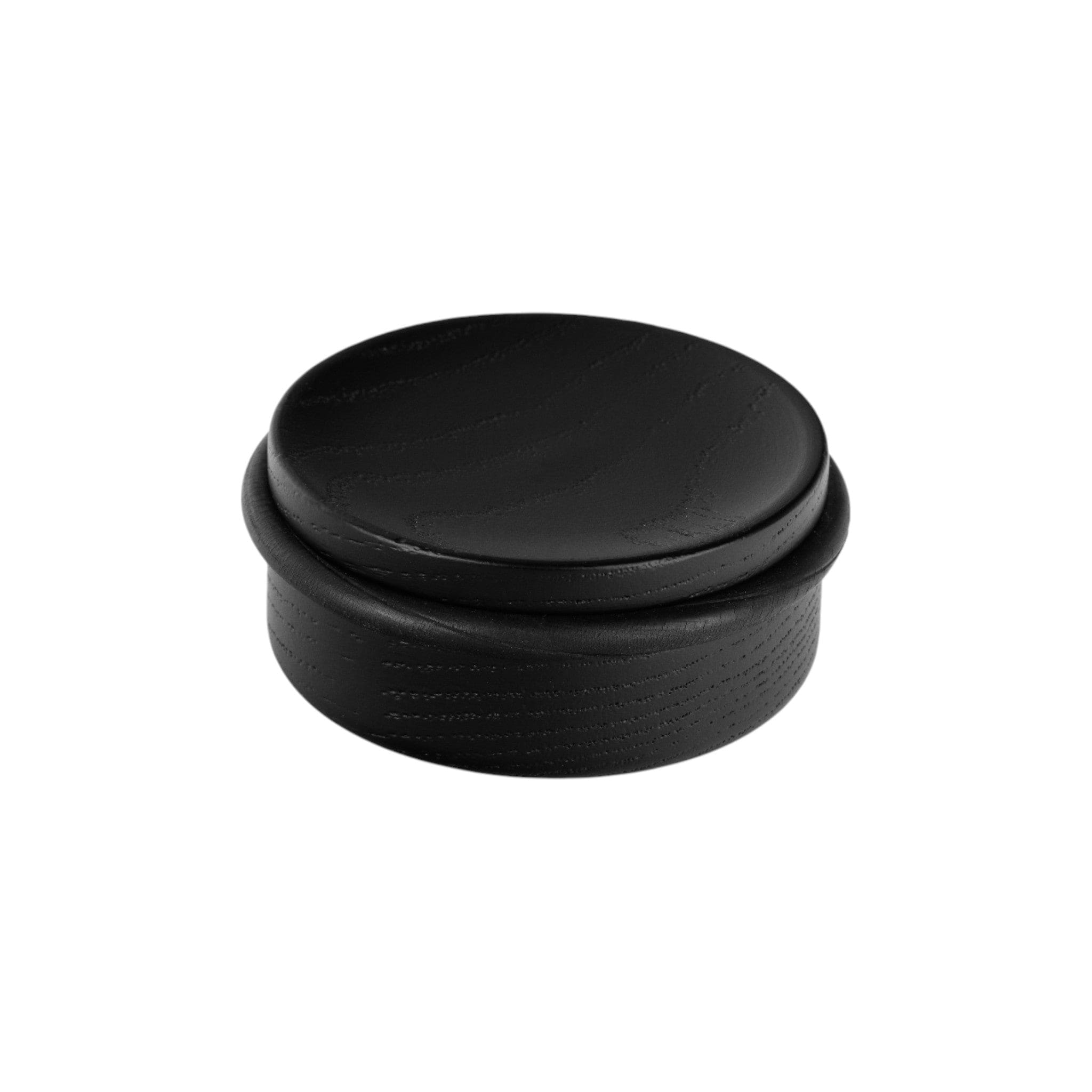 Luv Wood | Dørstopper i Sortbejdset Træ Ø 71 mm x H 30 mm Viefe VF-8018065WM2 FINICC