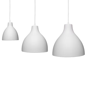 Mille | Pendel i Mat Hvid