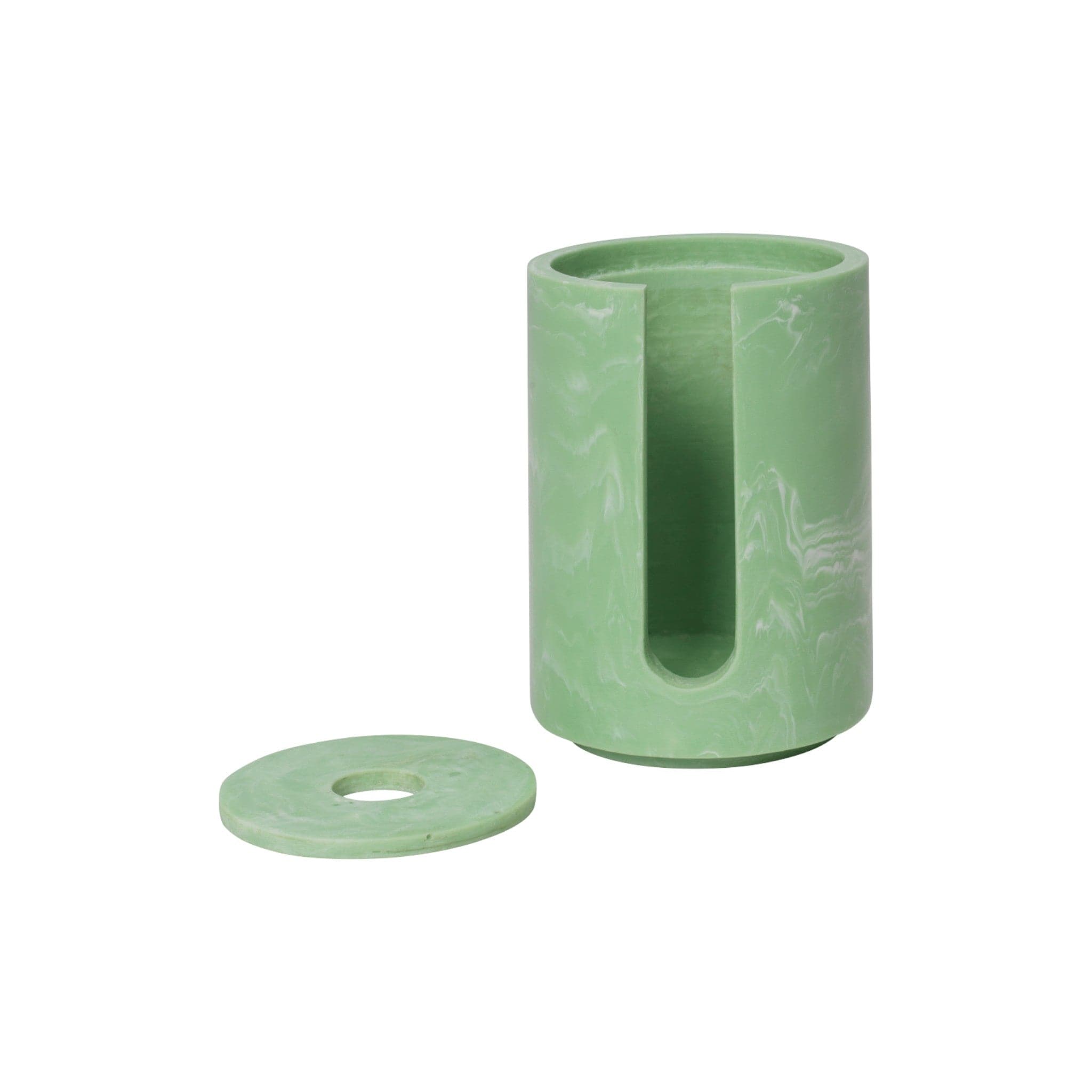 Mist | Cotton Pad Holder i Seafoam Ø 8 mm x H 11,18 mm Ferm Living FM-1104271157 FINICC