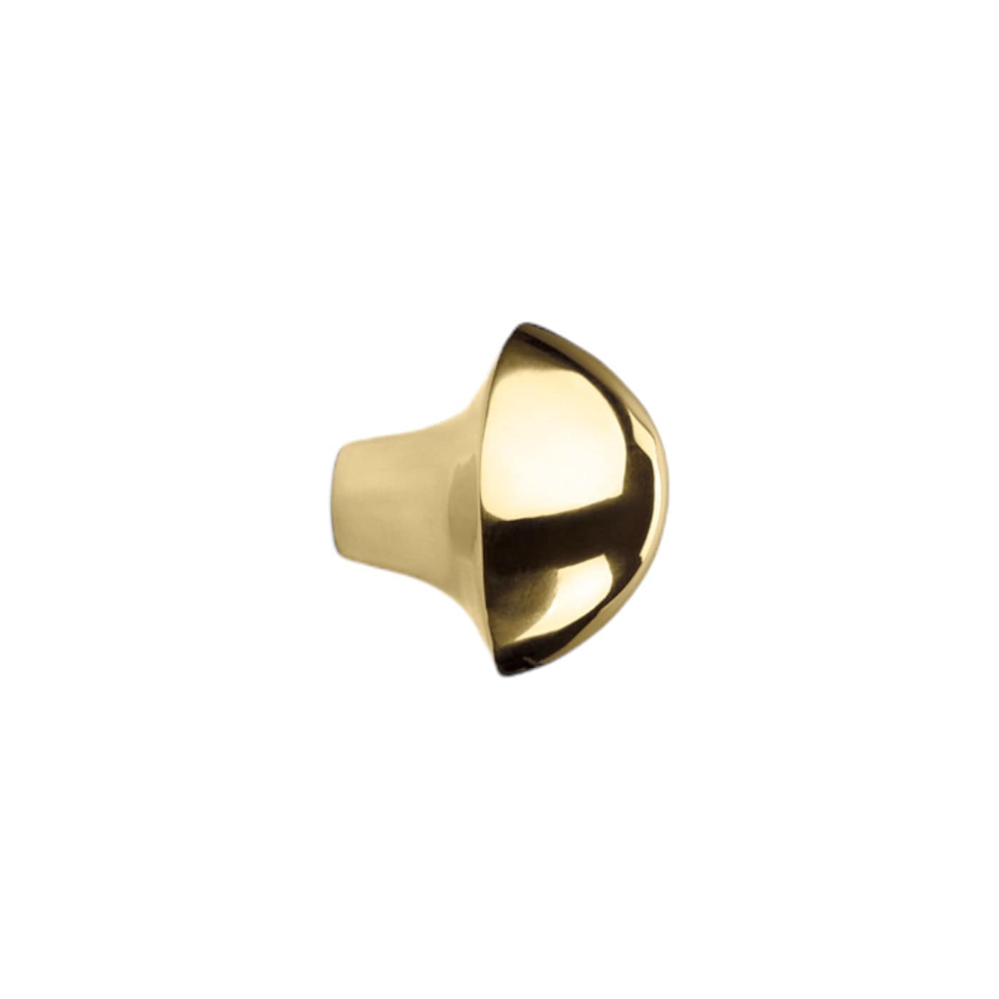 Mushroom | Knop/Knage i Blank Messing Uden lak Ø 38 mm x D 35 mm ferm LIVING FINICC
