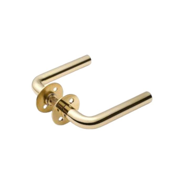 NH Large | Dørhåndtag i Blank Messing uden Lak Sibes KC-230119 FINICC