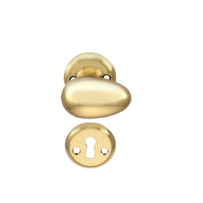 Nivå | Dørhåndtag i Blank Messing uden Lak Et Al FINICC