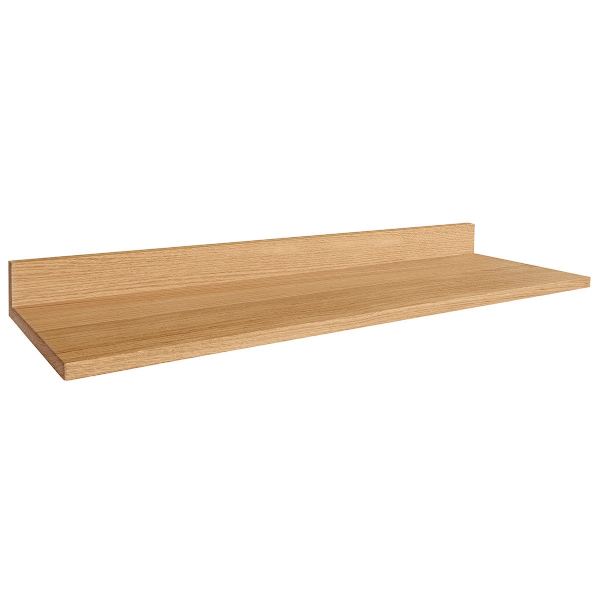 Oak | Væghylde i Olieret Egetræ L 90 cm x D 18 cm MOUD Home MH-211810 FINICC