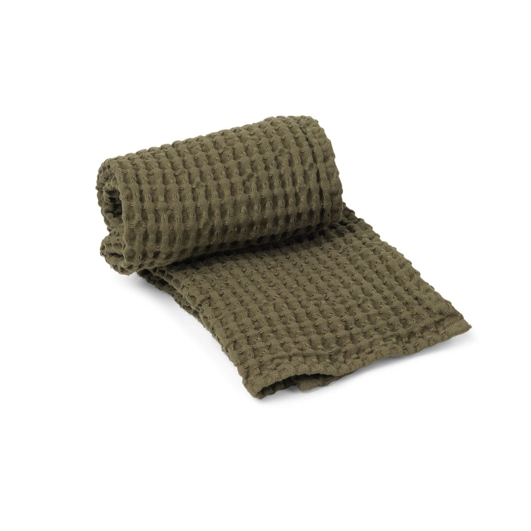 Organic Hand Towel - Olive ferm LIVING FL-1104263326 FINICC