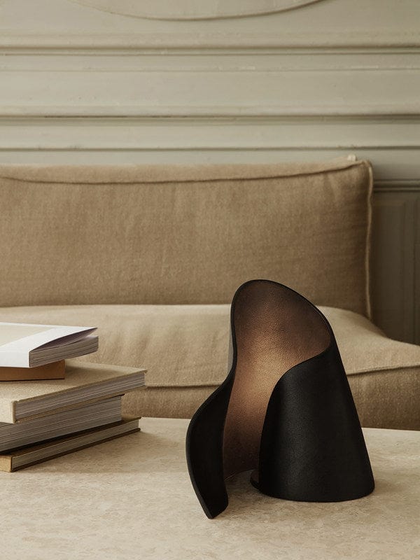 Oyster Table Lamp - Black ferm LIVING FL-1104264803 FINICC