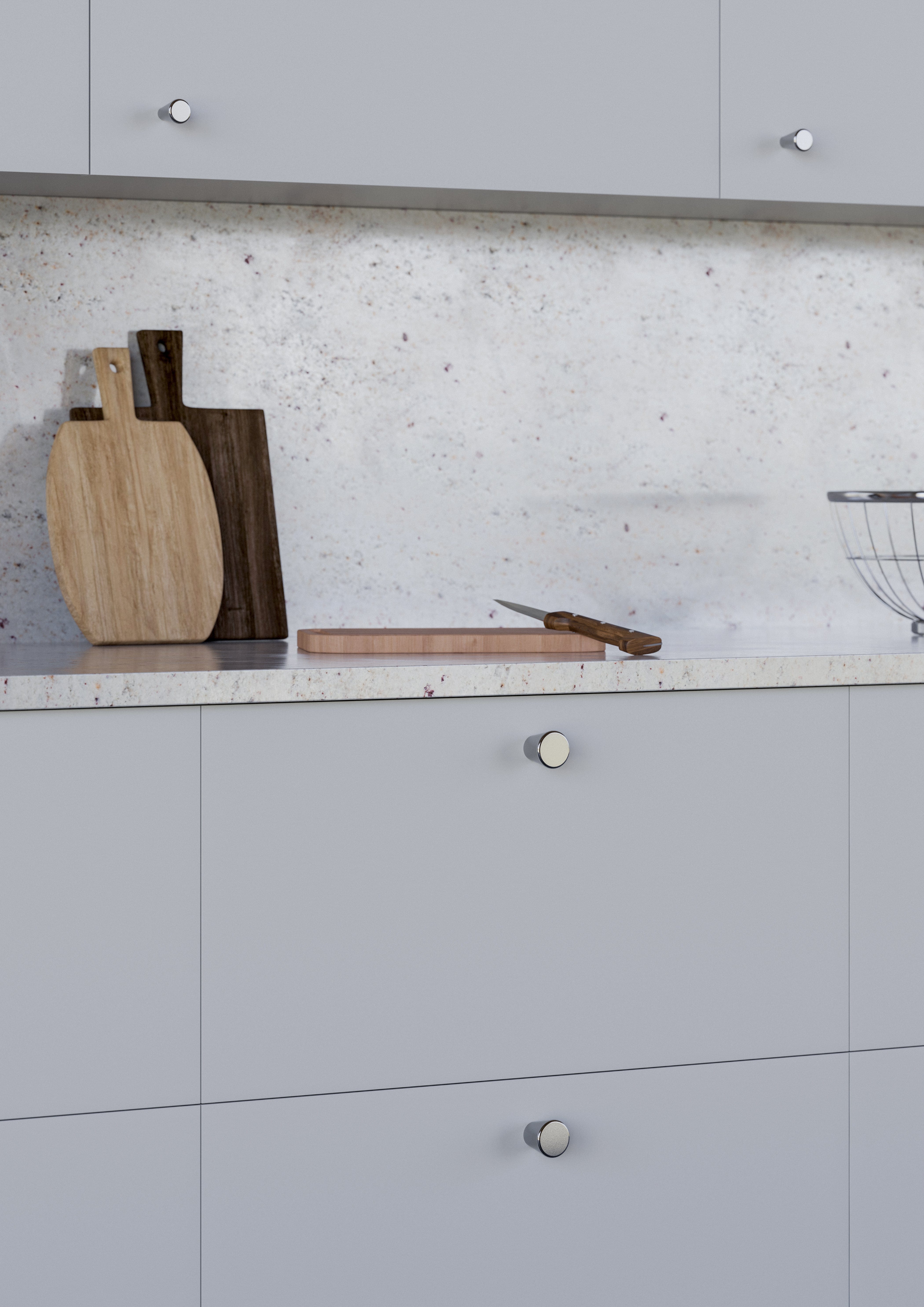 Padua | Knop i Børstet Messing Theofils FINICC