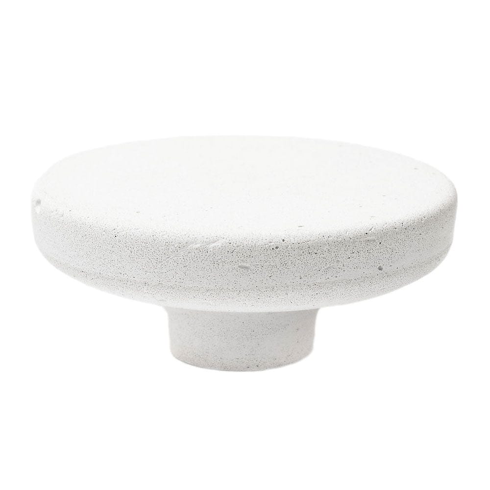 Pomolo | Knage i Hvid Beton Ø 85 mm x D 36 mm Urbi et Orbi FINICC