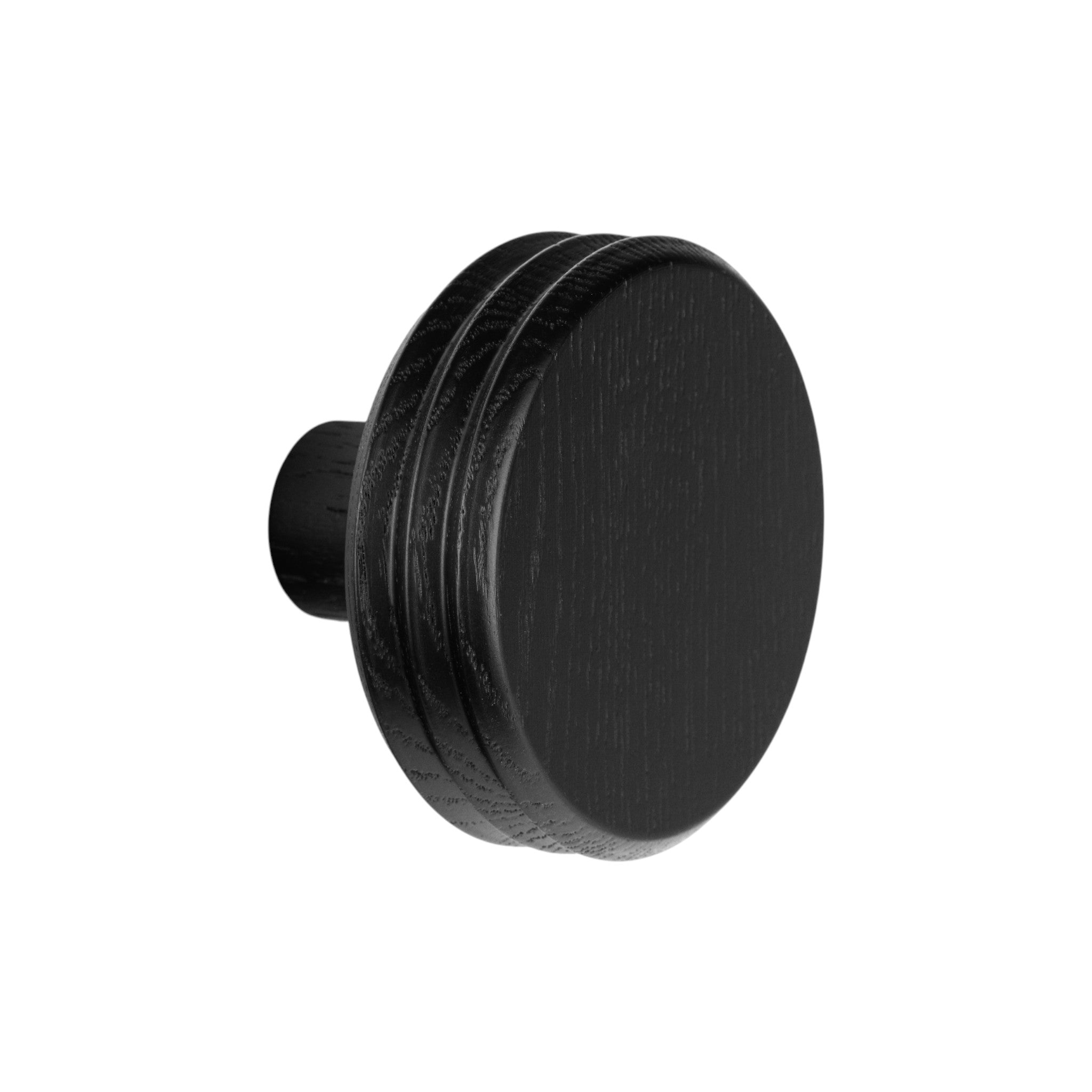 Pulse | Knage i Sortbejdset Træ Ø 90 mm x D 62 mm Viefe VF-7040090WM2 FINICC