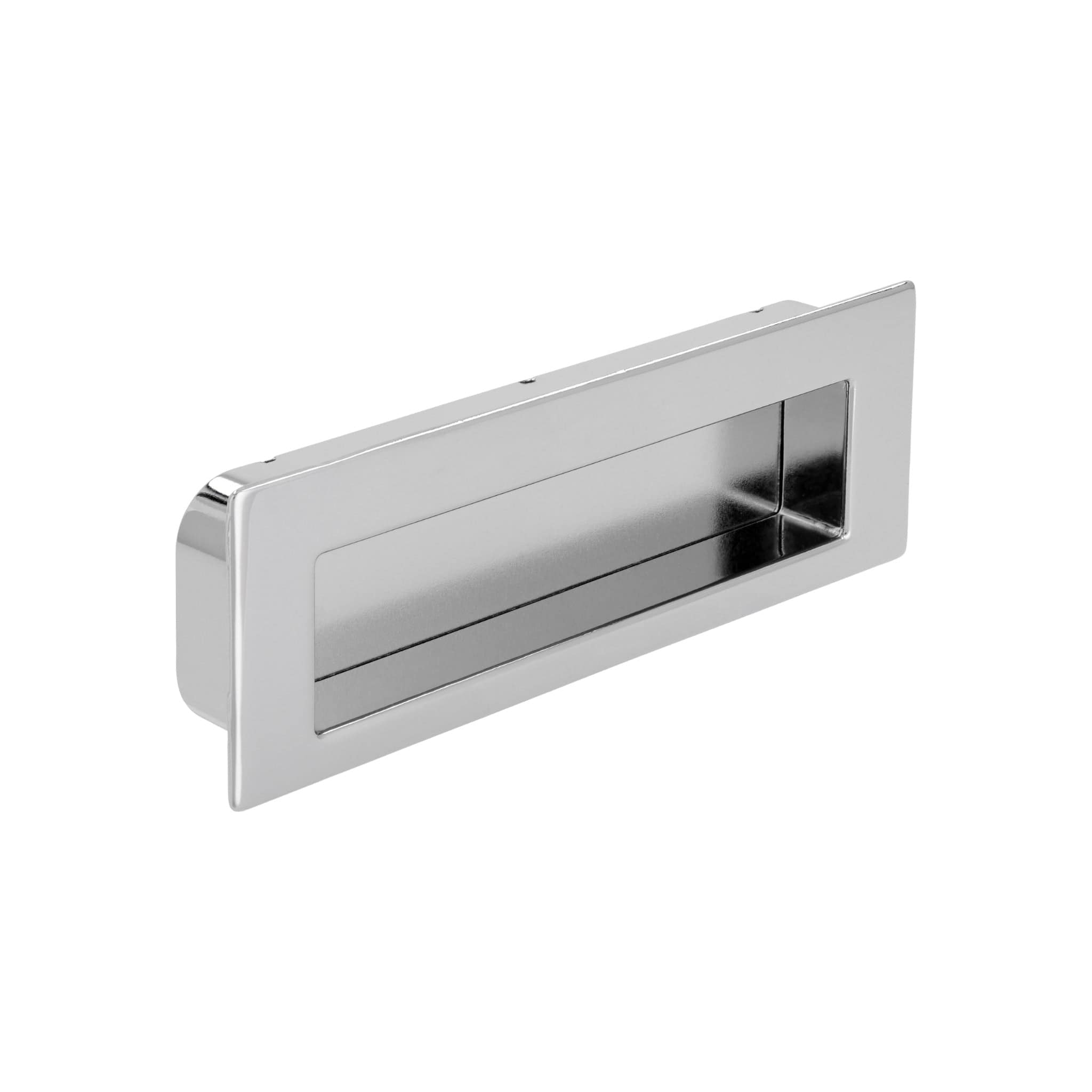 Rect | Indfræsningsgreb i Blank Krom L 112 mm (C/C 96 mm) SIRO FINICC