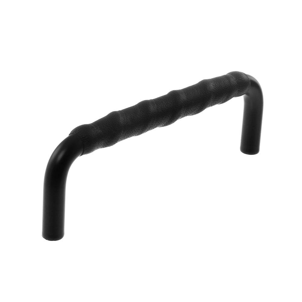 Royal Twist | Greb i Sort med Sort Læder L 103 mm (C/C 96 mm) Et Al FINICC