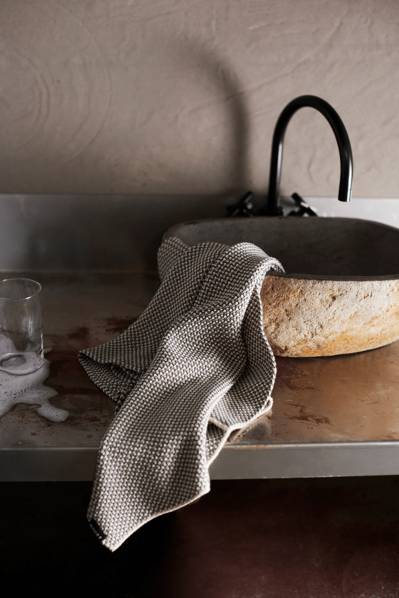 Sentaku | Håndklæde i Grå L 80 cm x B 50 cm Muubs MU-8521000105 FINICC