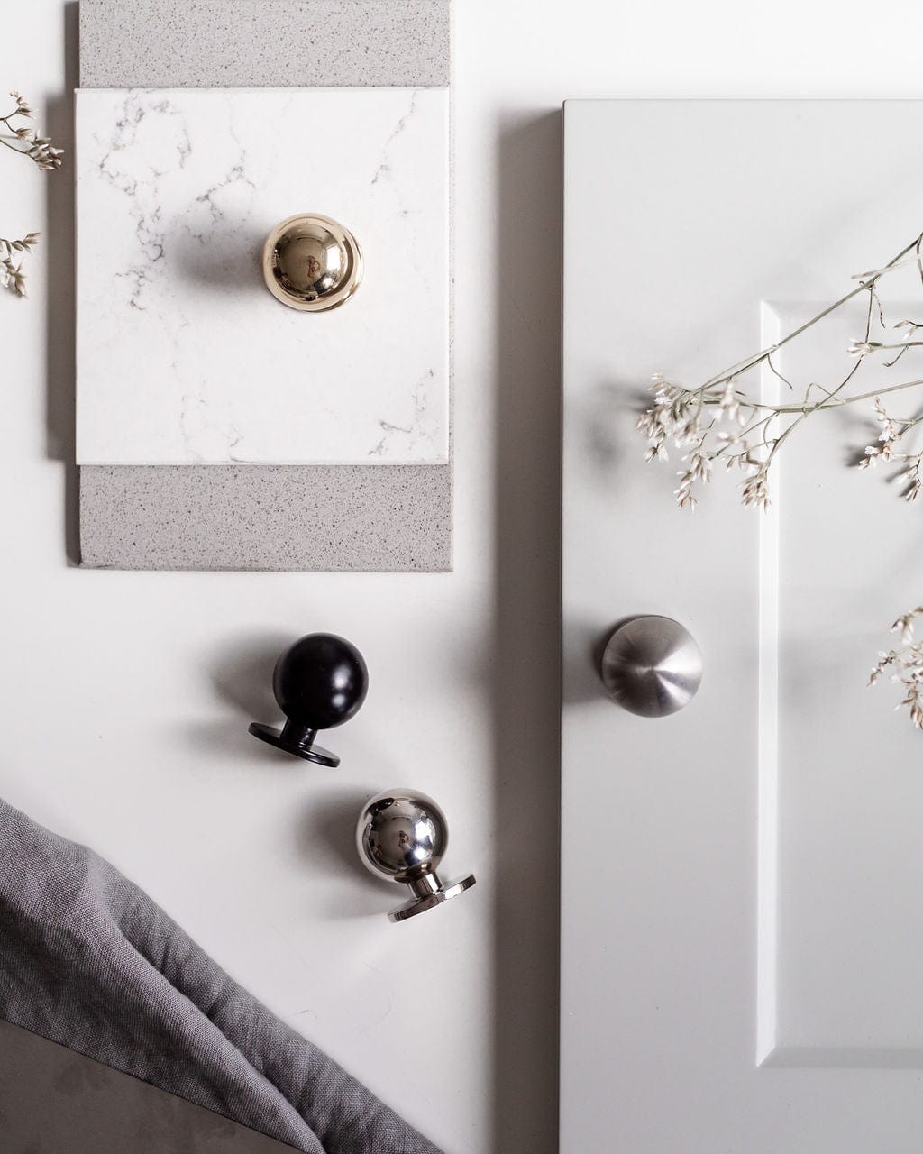 Solliden | Knop i Rustfrit Stål Finish Et Al FINICC