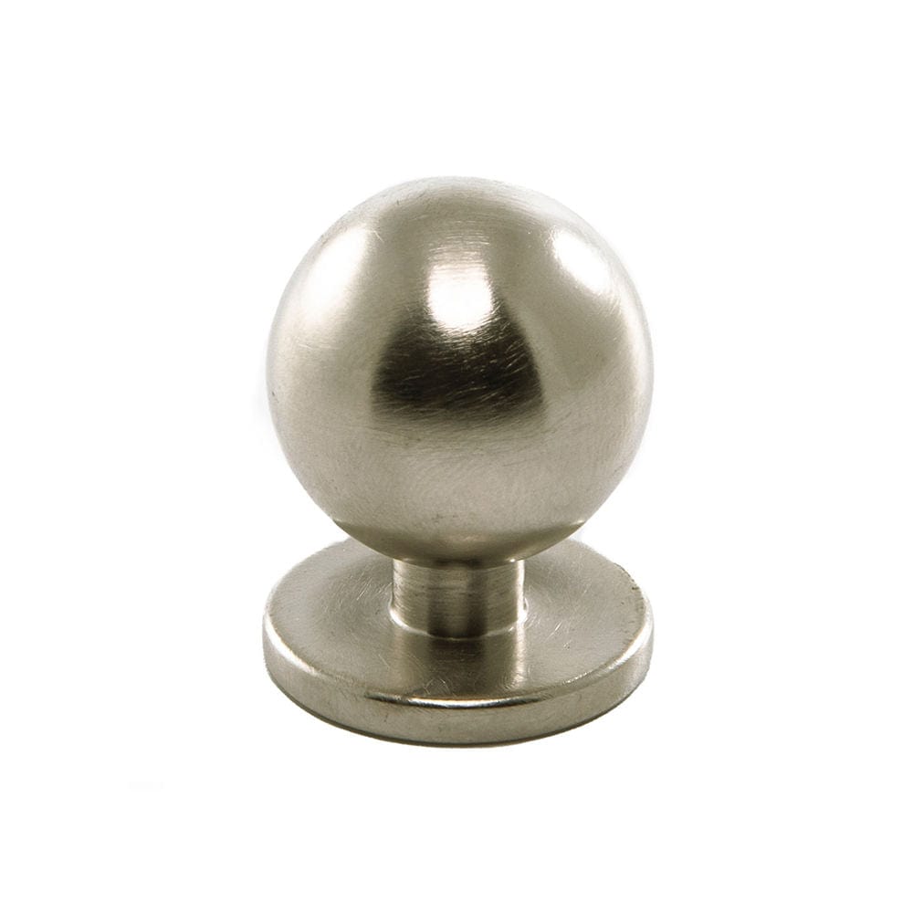 Solliden | Knop i Rustfrit Stål Finish Ø 20 mm x D 27 mm Et Al FINICC