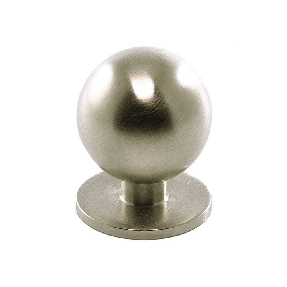 Solliden | Knop i Rustfrit Stål Finish Ø 25 mm x D 31 mm Et Al FINICC