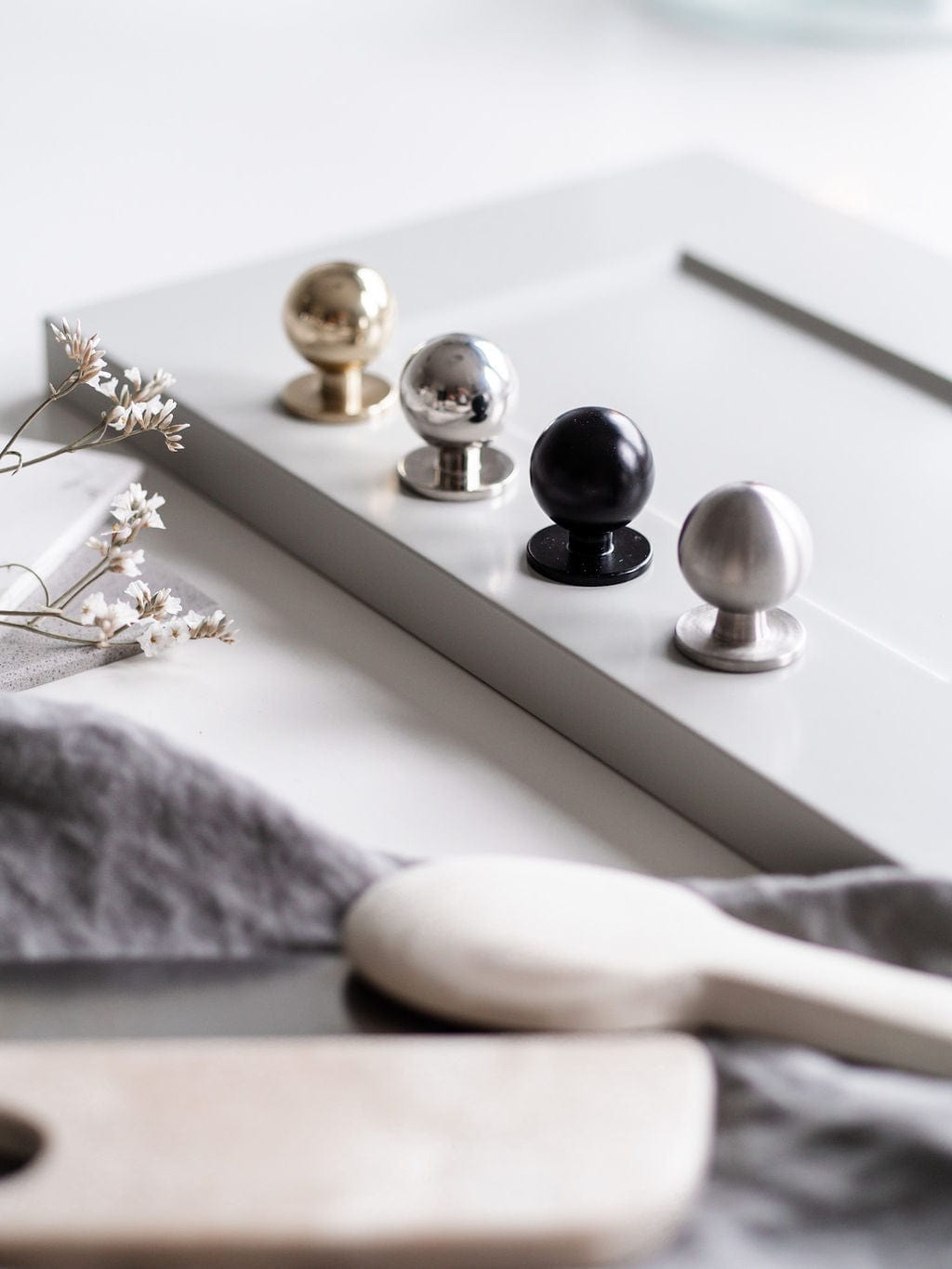 Solliden | Knop i Sort Et Al FINICC