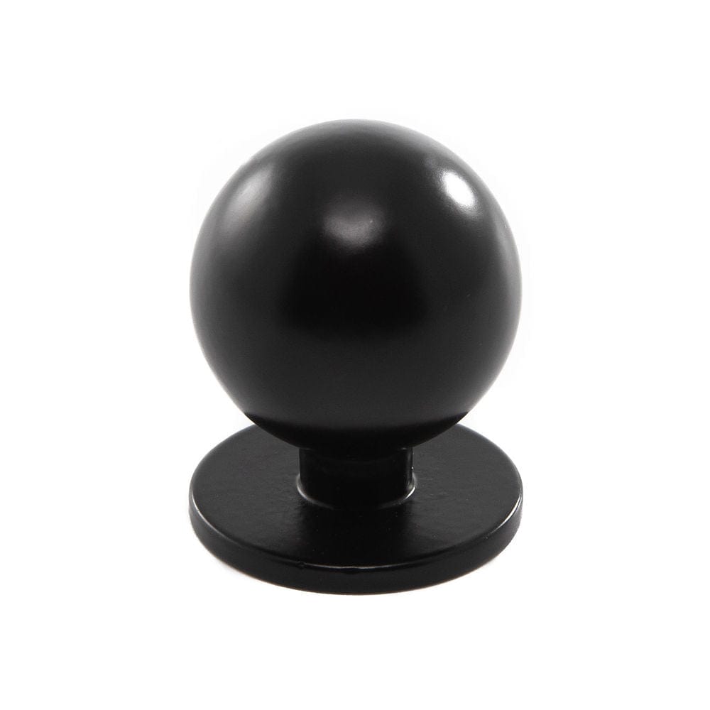 Solliden | Knop i Sort Ø 25 mm x D 31 mm Et Al FINICC