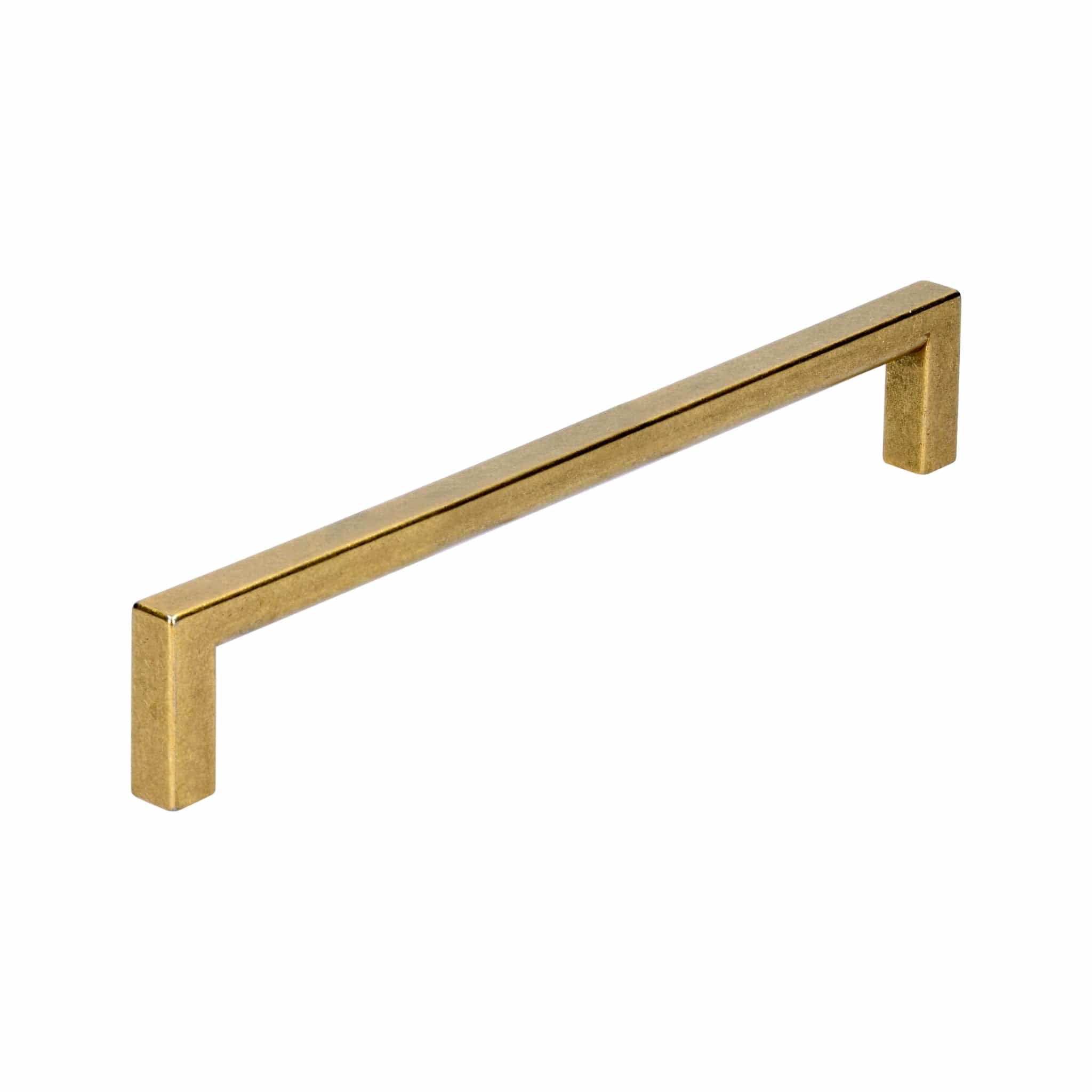 Square Slim | Greb i Antik Messing/Guld Finish L 168 mm (C/C 160 mm) SIRO FINICC