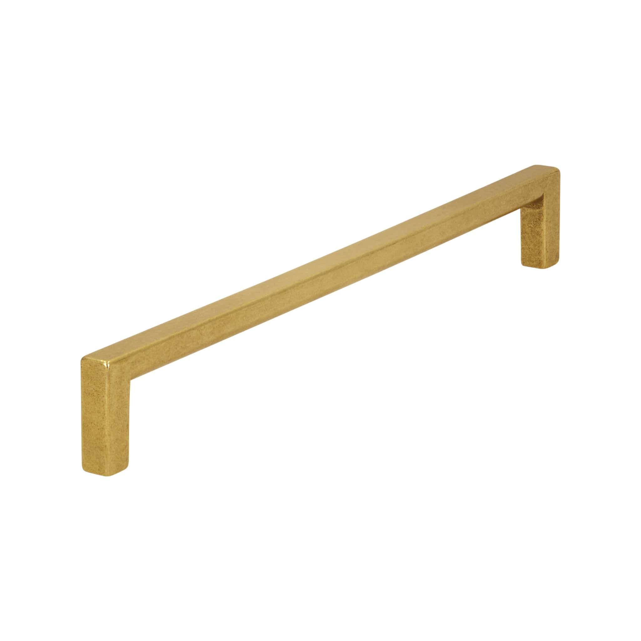 Square Slim | Greb i Antik Messing/Guld Finish L 200 mm (C/C 192 mm) SIRO FINICC