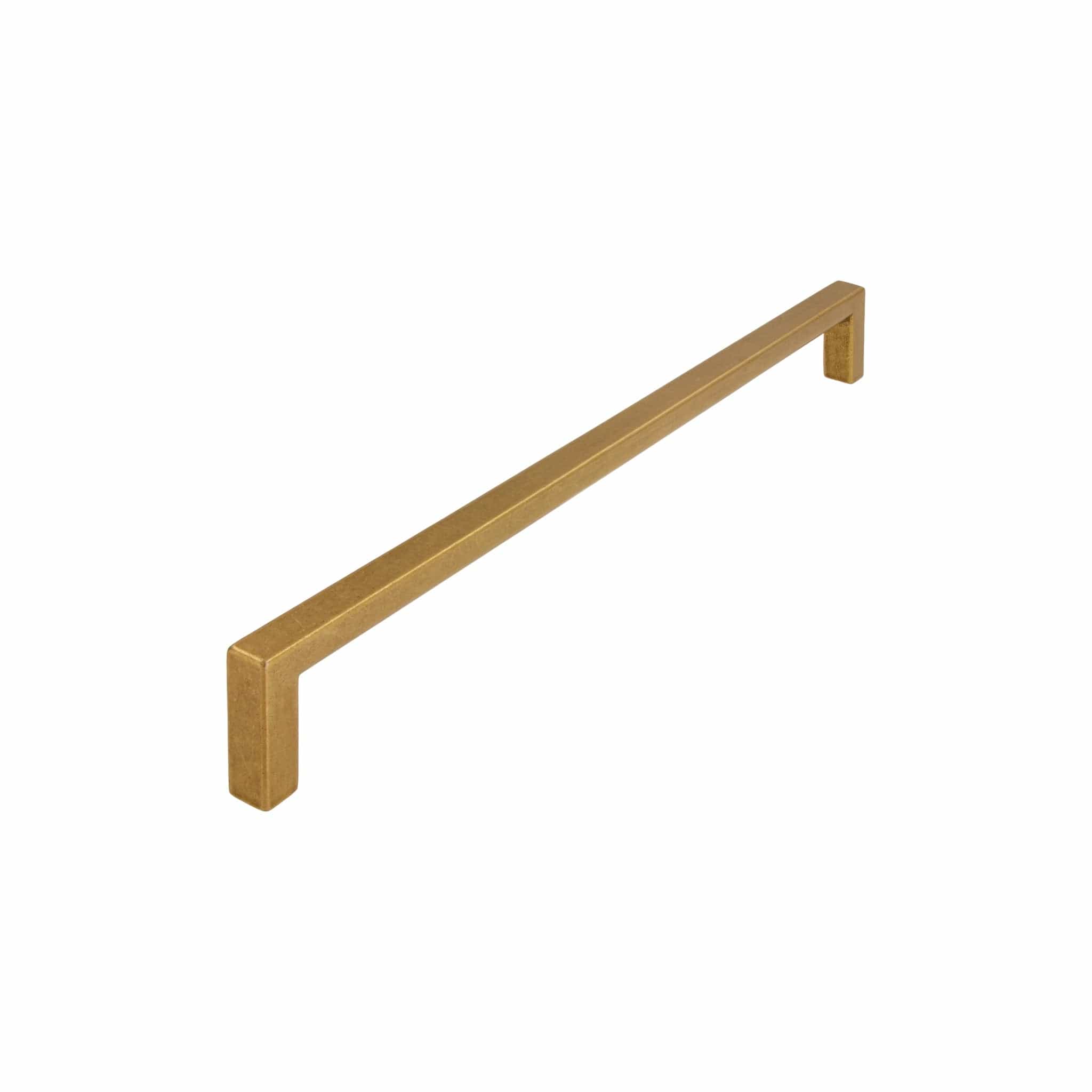 Square Slim | Greb i Antik Messing/Guld Finish L 232 mm (C/C 224 mm) SIRO FINICC