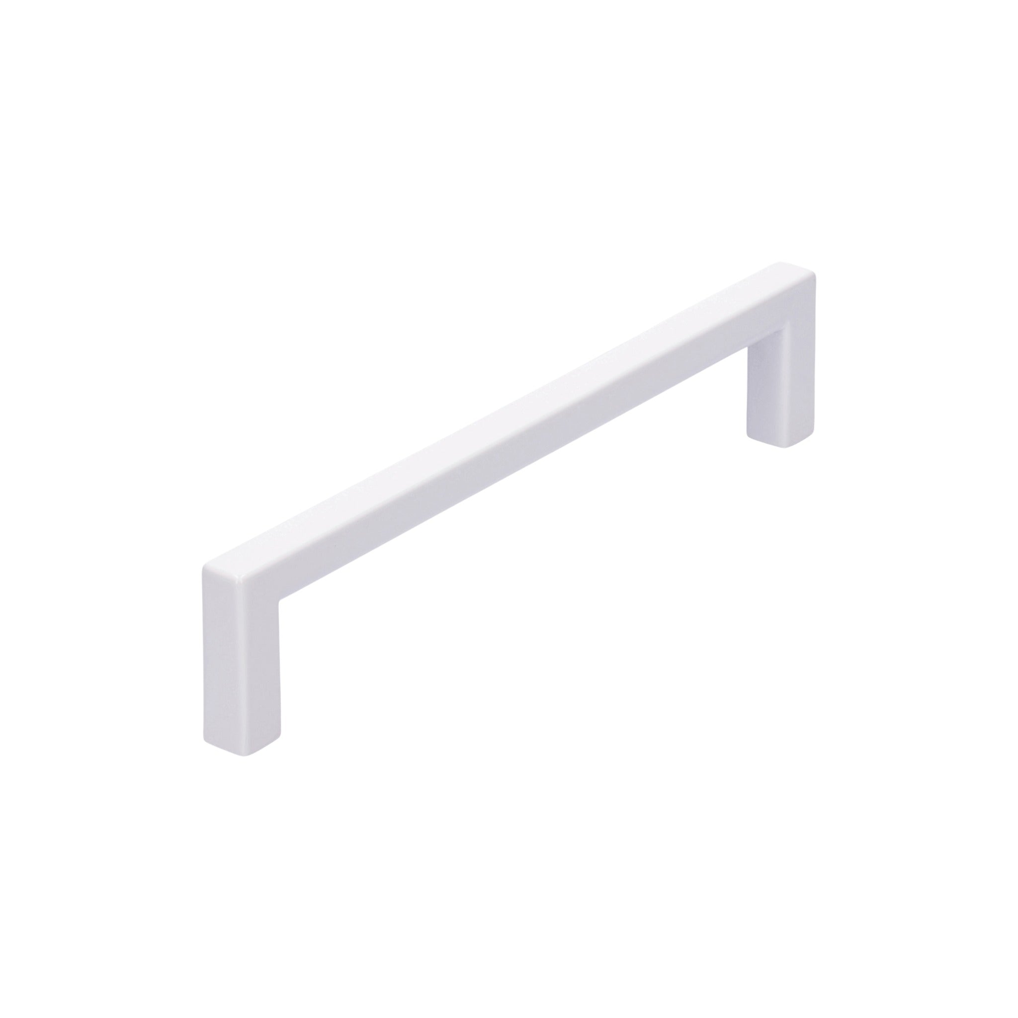 Square Slim | Greb i Mat Hvid L 136 mm (C/C 128 mm) SIRO FINICC