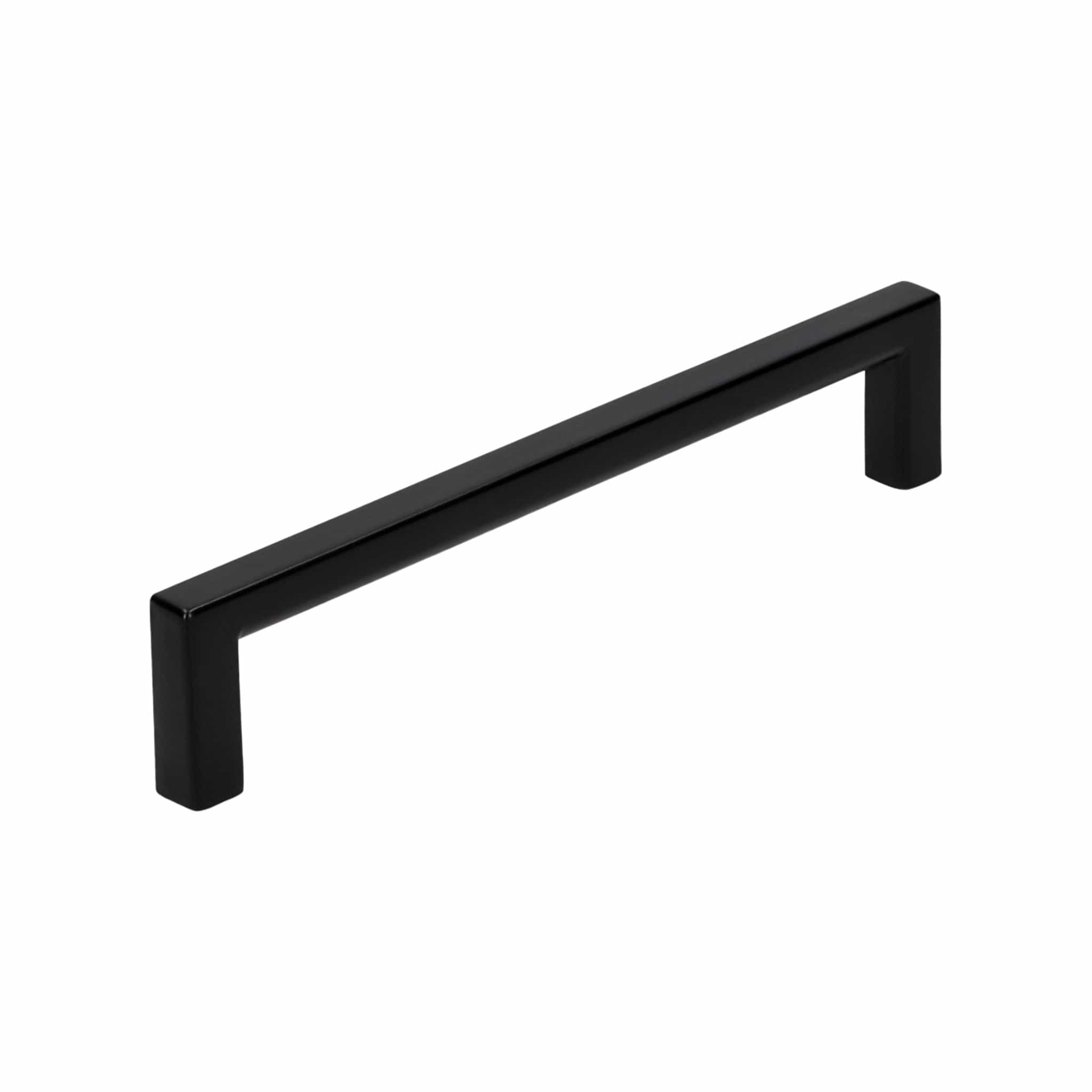 Square Slim | Greb i Mat Sort L 136 mm (C/C 128 mm) SIRO FINICC
