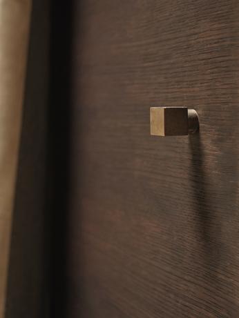 Square - Small | Knage i Ubehandlet Messing L 37 mm x D 25 mm ferm LIVING FL-1104269756 FINICC