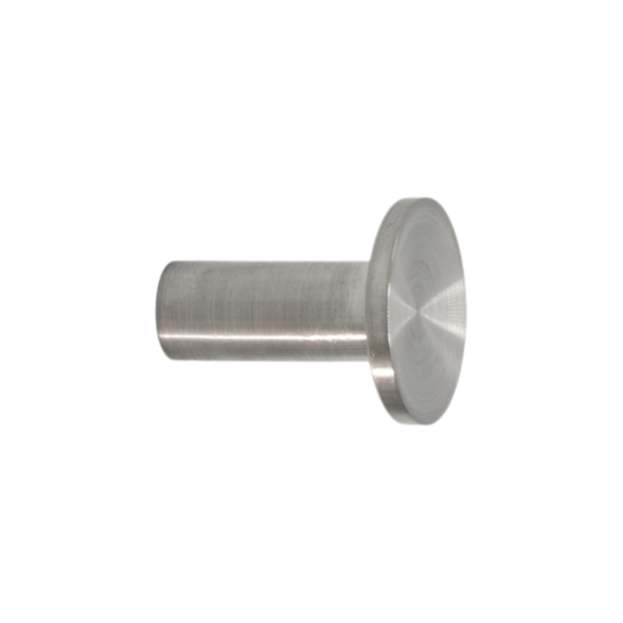 Sture | Knage i Børstet Rustfrit Stål Finish Ø 18 mm x D 22 mm Beslag Design 339377-21 FINICC