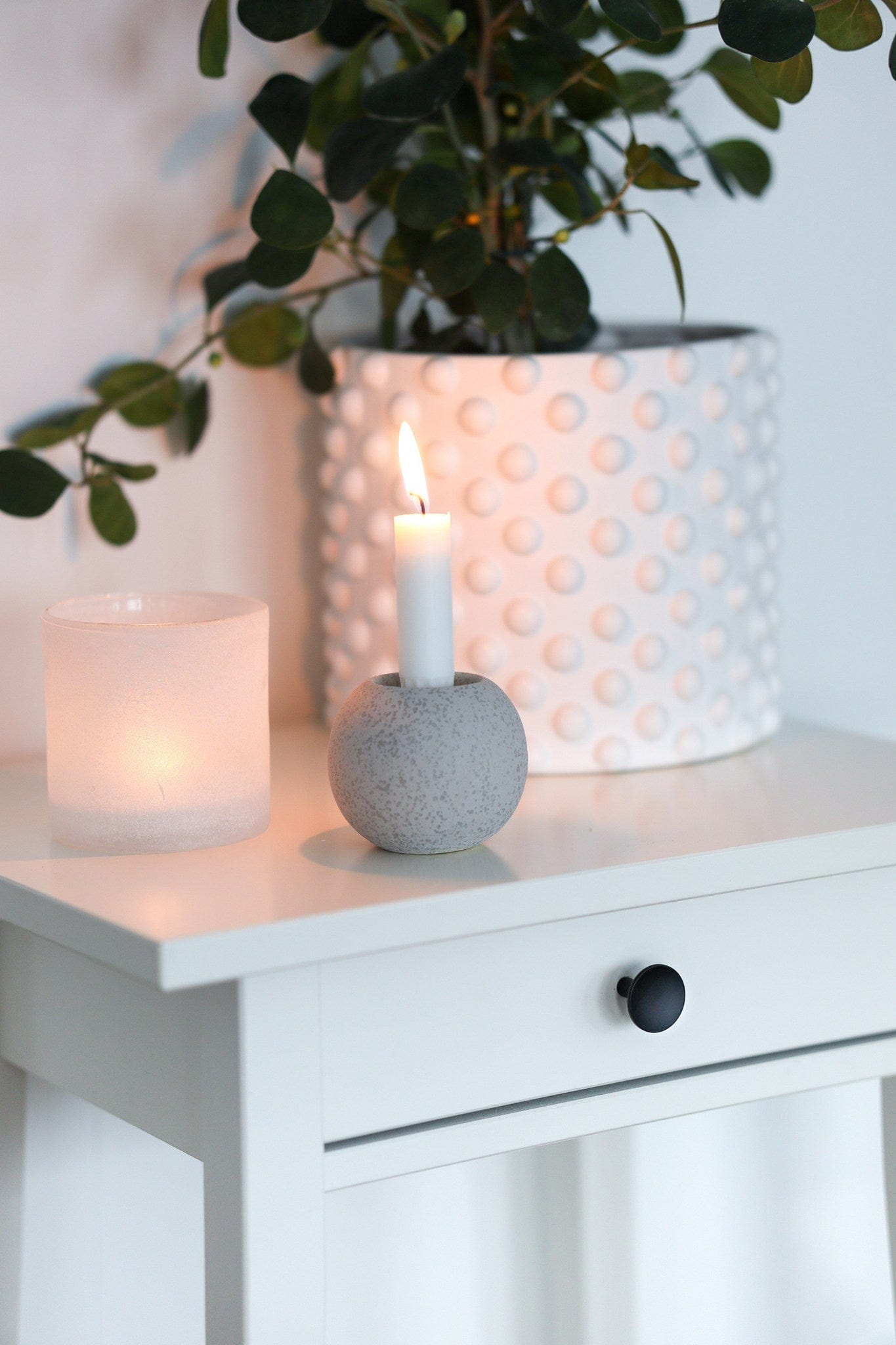 Sture | Knop i Mat Sort Beslag Design FINICC