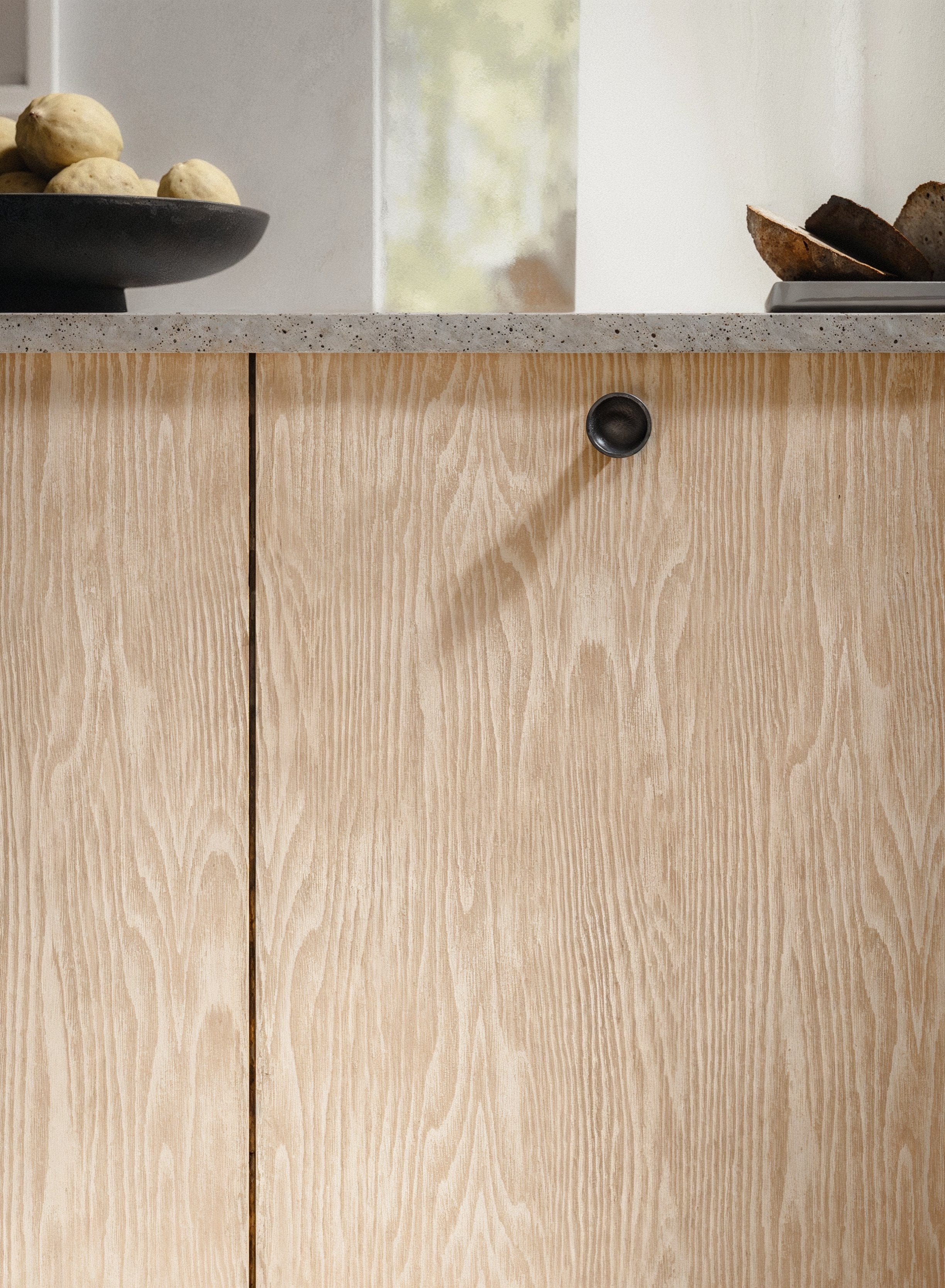 Tazza | Knop i Mat Sort Ø 50 mm x D 30 mm METAKOR MK-11.4193.12 FINICC