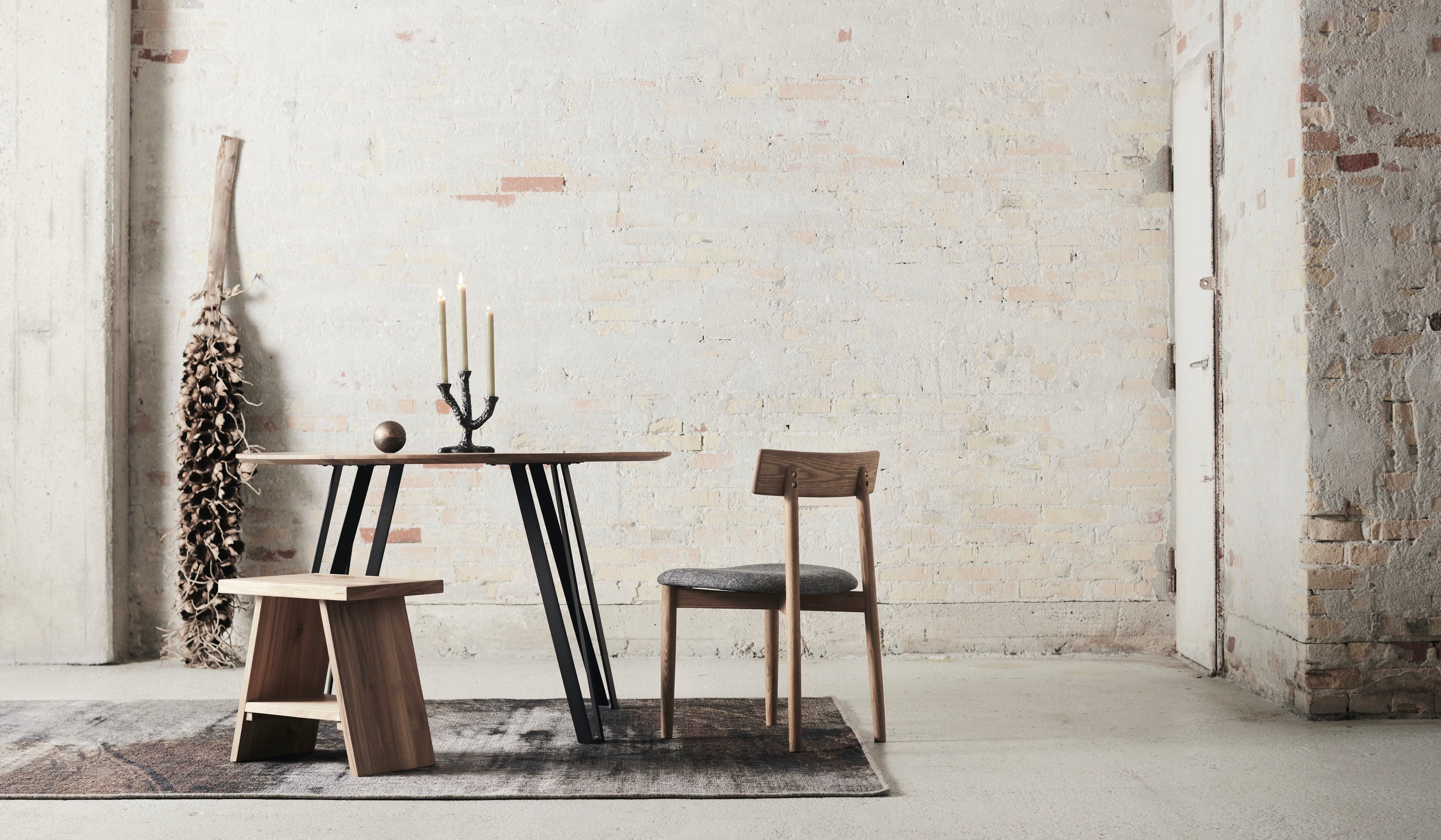 Tera | Taburet i Teak Muubs MU-9120002115 FINICC