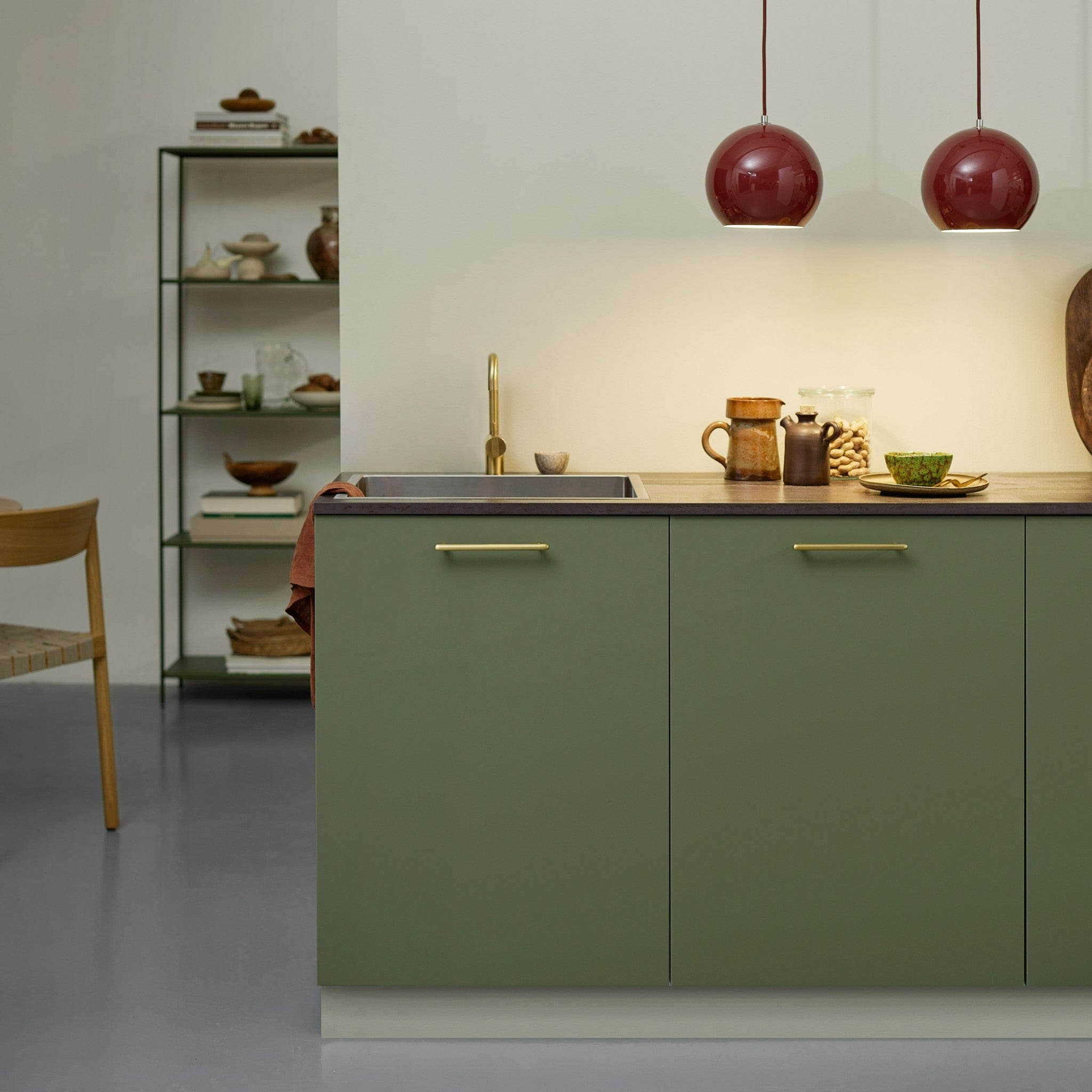 Tocco | Greb i Børstet Messing L 192 mm (C/C 160 mm) Furnipart FINICC