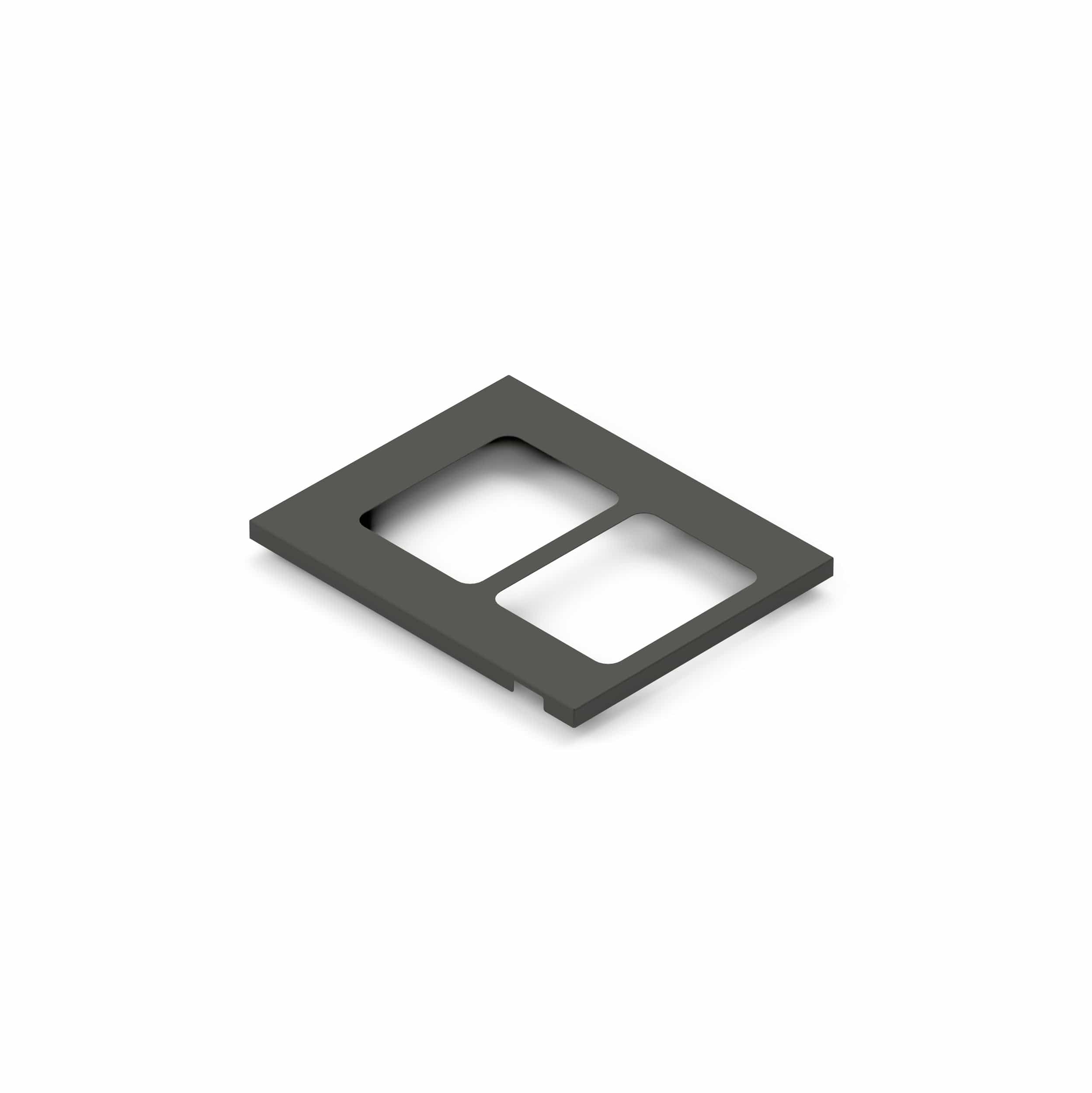 Toledo | Topramme til affaldssystem 40x45 Antracit Grå Theofils TF-630017 FINICC
