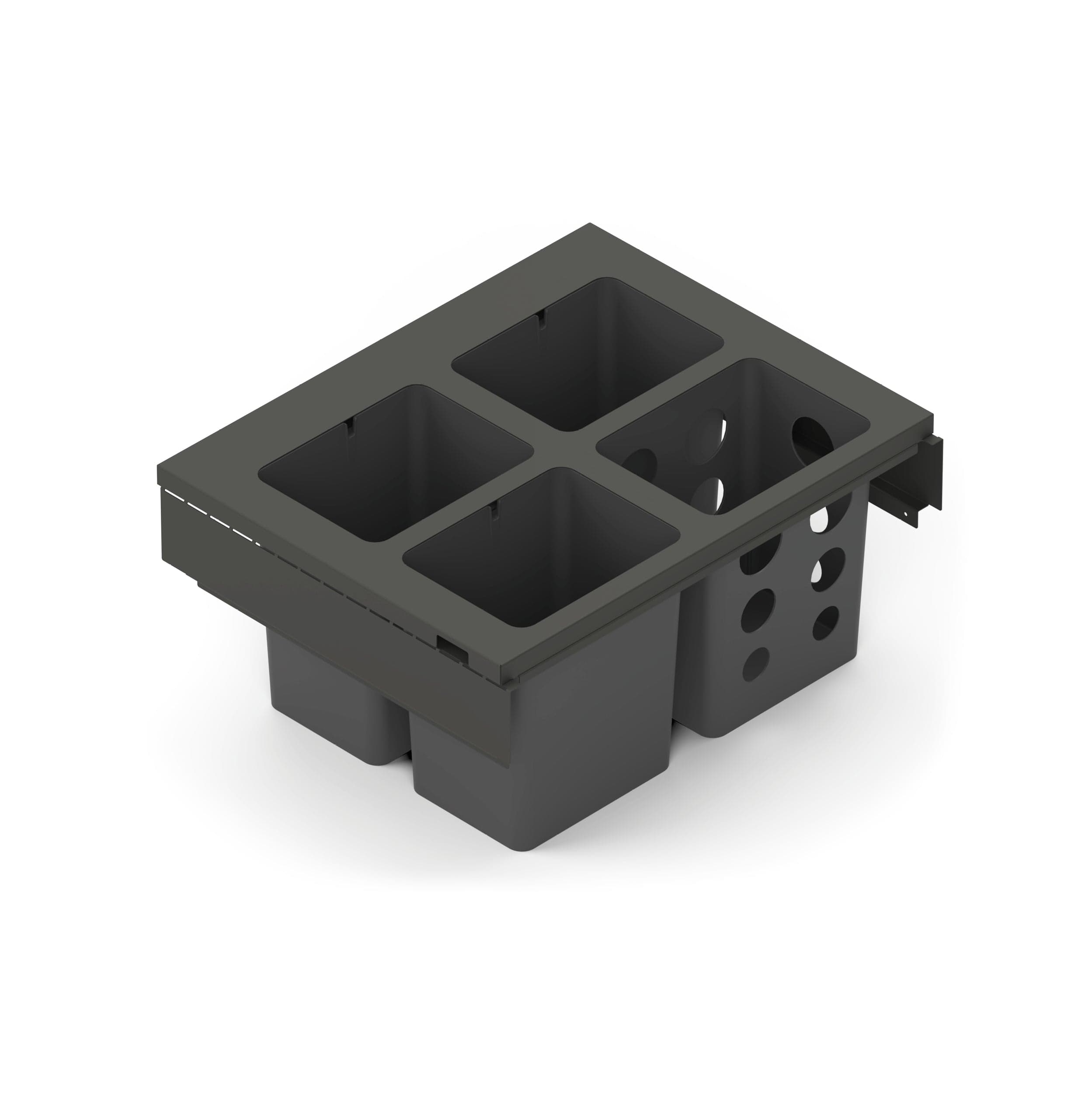 Toledo | Topramme til affaldssystem 60x45 Antracit Grå Theofils TF-630015 FINICC